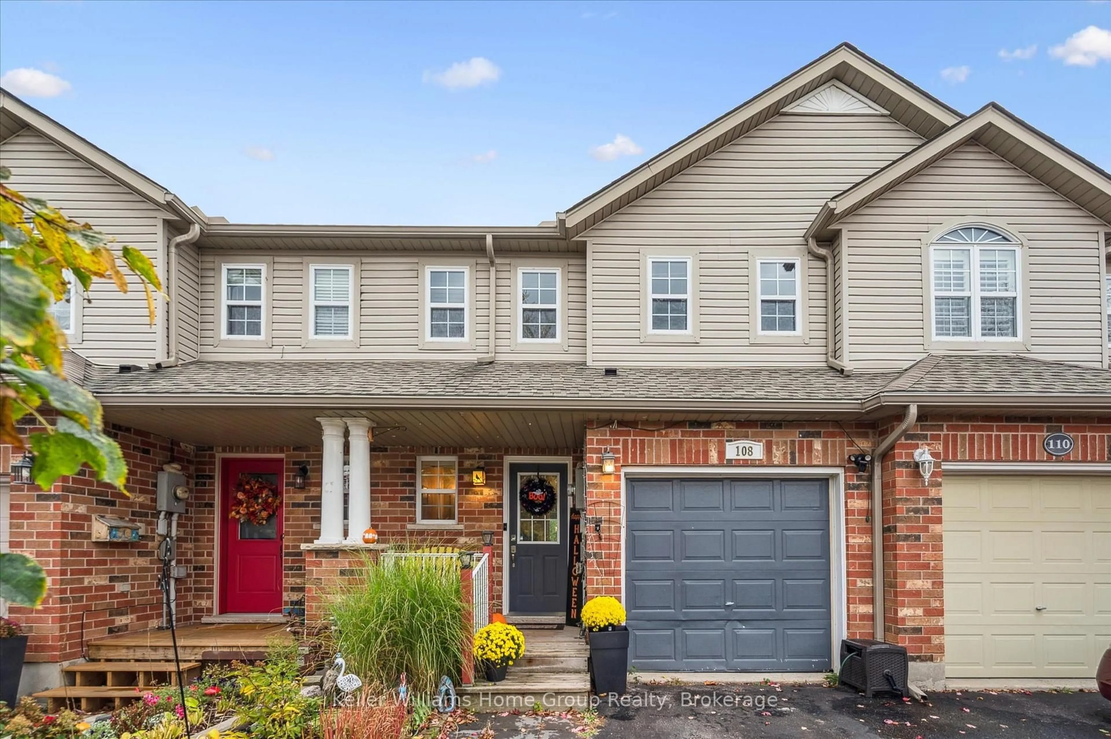 Home with brick exterior material, street for 108 Gibbons Dr, Centre Wellington Ontario N1M 3V8