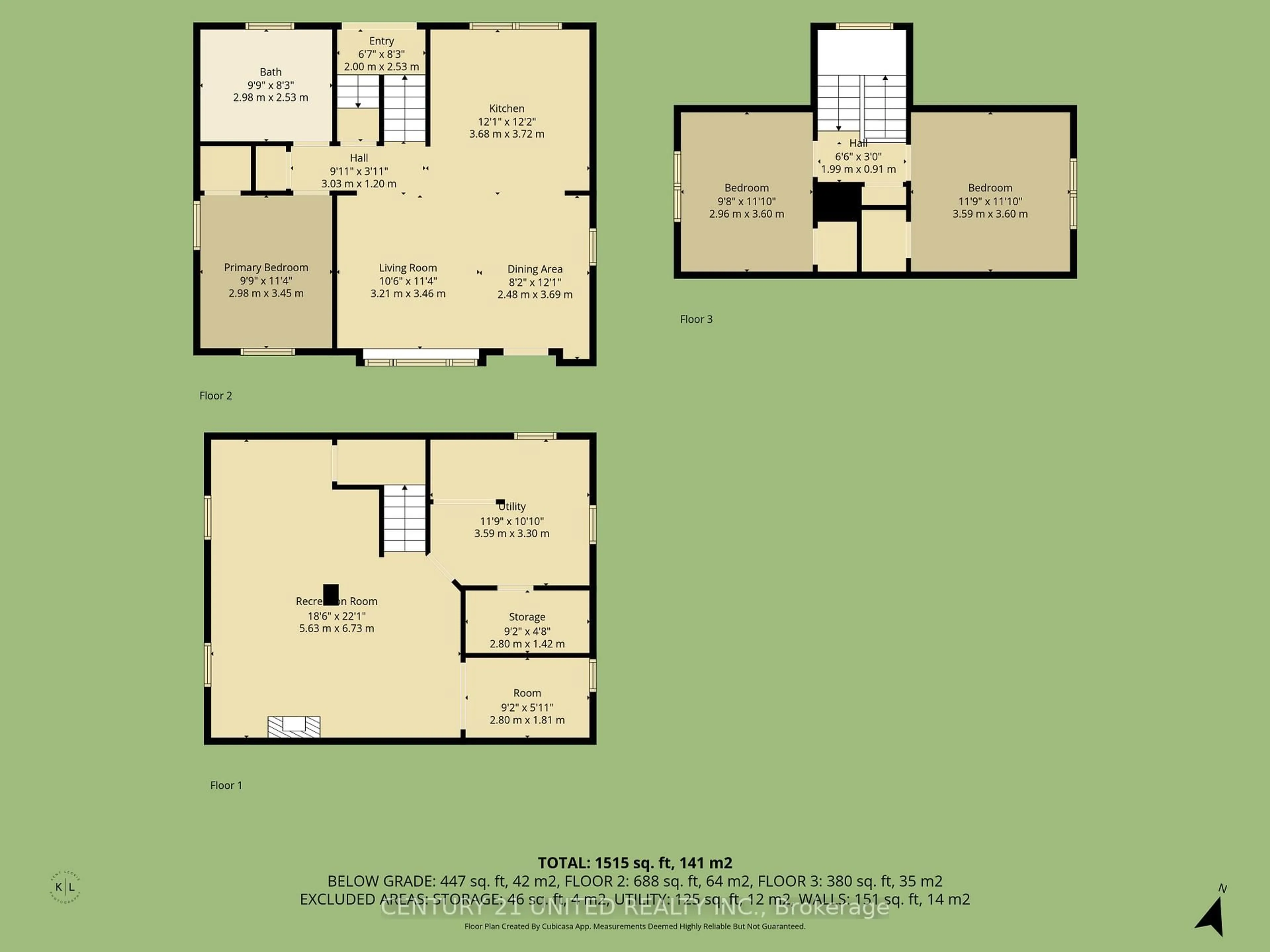Floor plan for 498 Howden St, Peterborough Ontario K9J 4B3