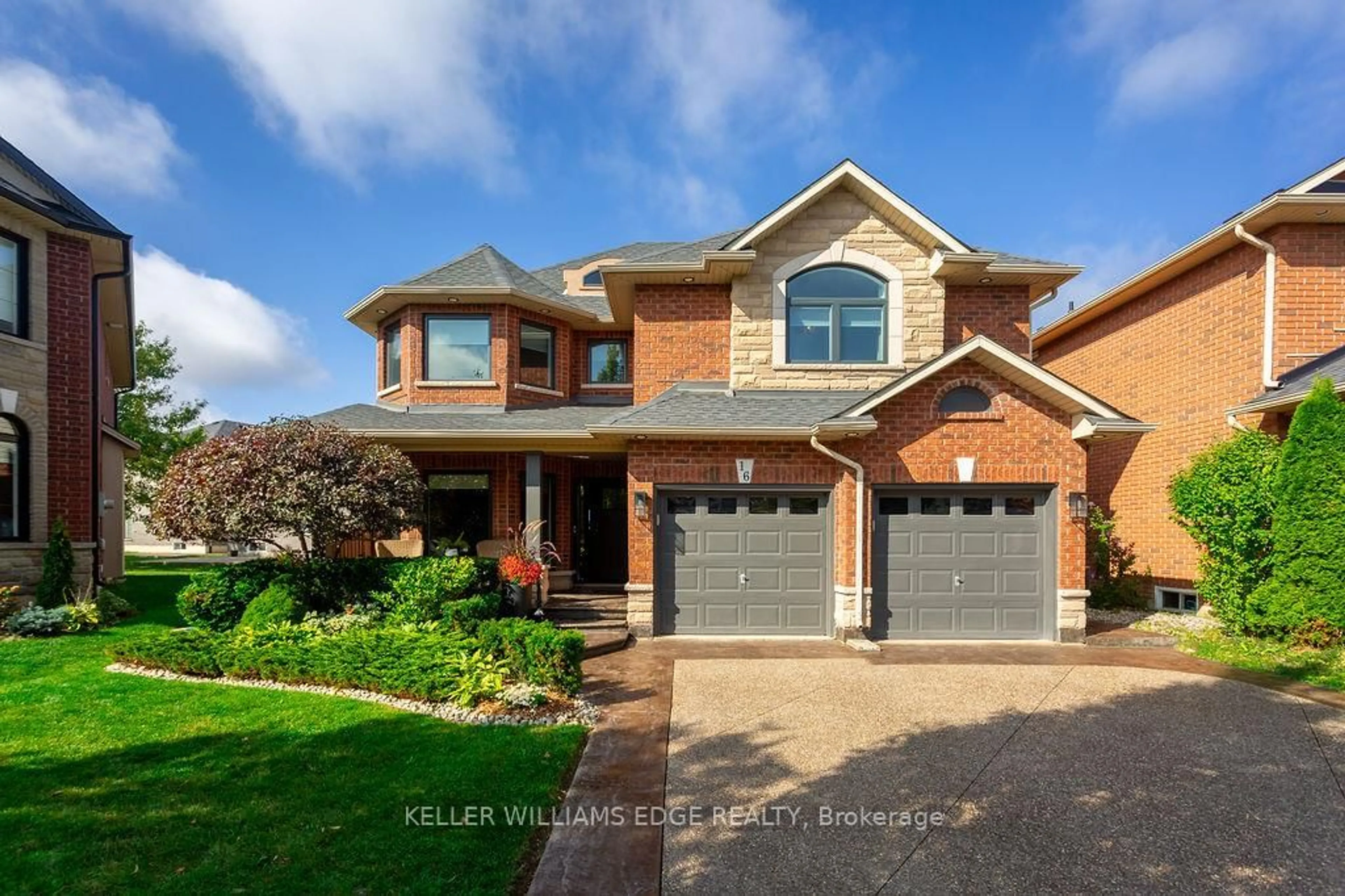 Home with brick exterior material, street for 16 Edgecroft Cres, Hamilton Ontario L8J 3Y6