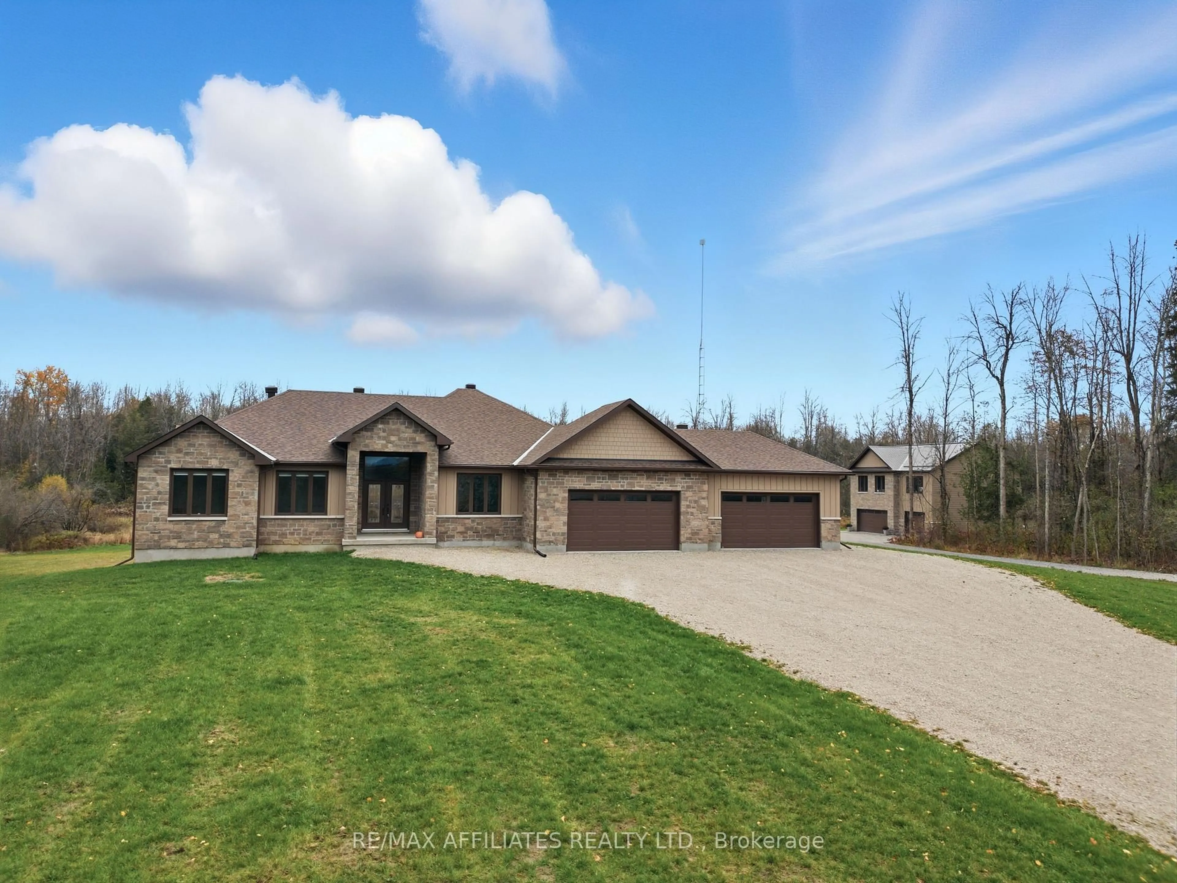 A pic from outside/outdoor area/front of a property/back of a property/a pic from drone, street for 665 Drummond 5b Concession, Perth Ontario K7H 3C8