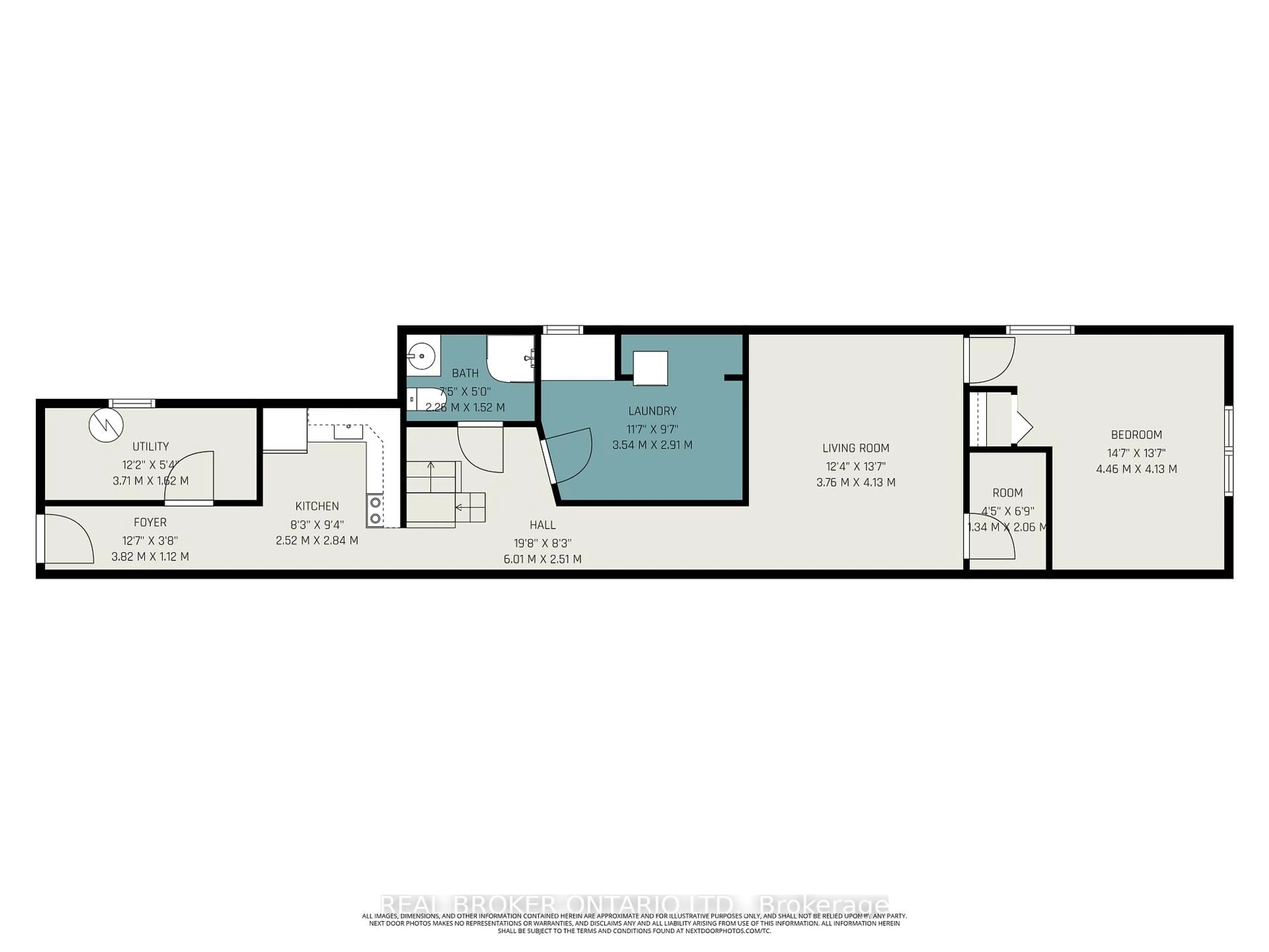 Floor plan for 295 St. Andrew St, Ottawa Ontario K1N 5G8