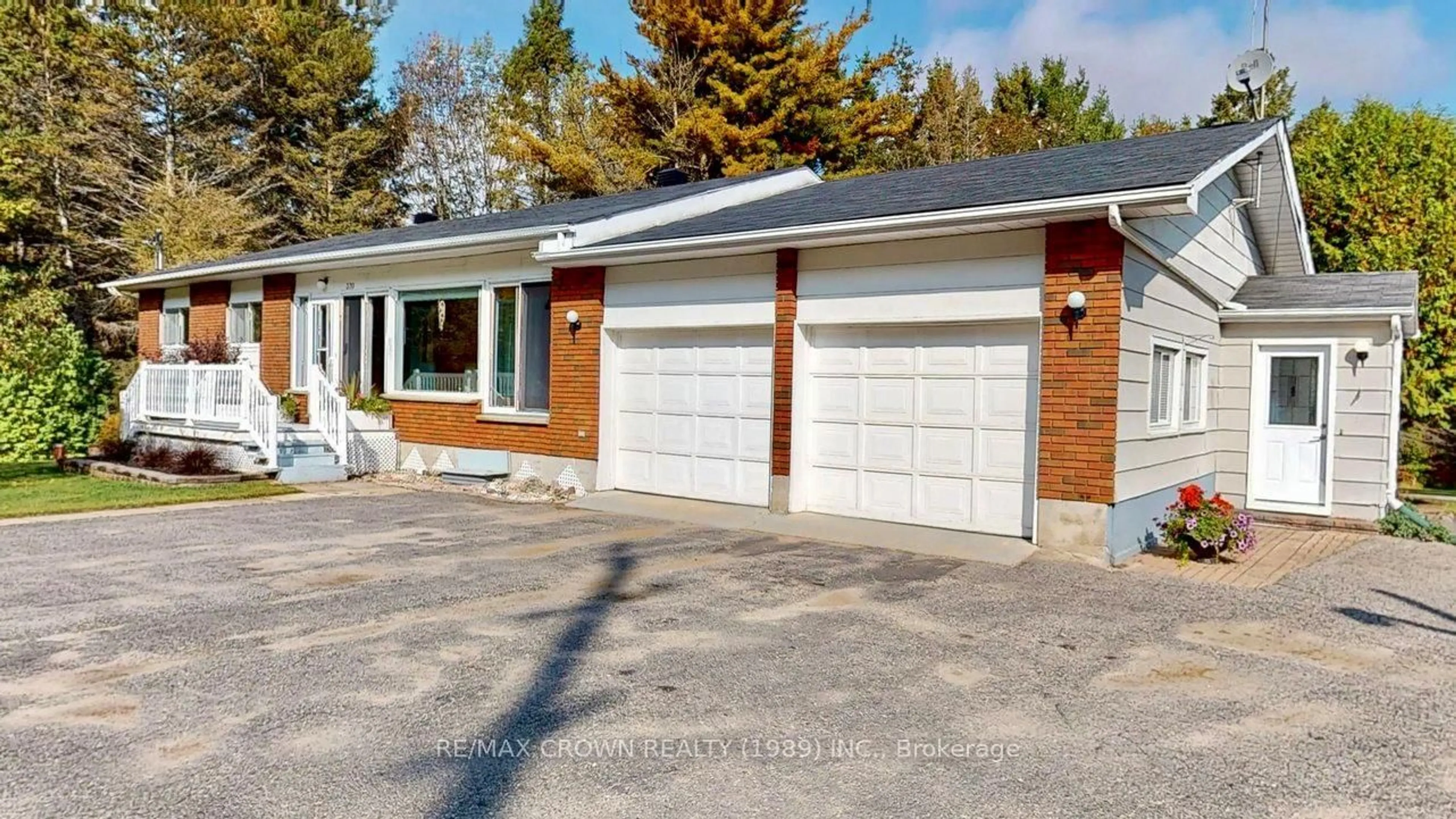 Home with brick exterior material, street for 370 Cedar Heights Rd, North Bay Ontario P1B 8G3