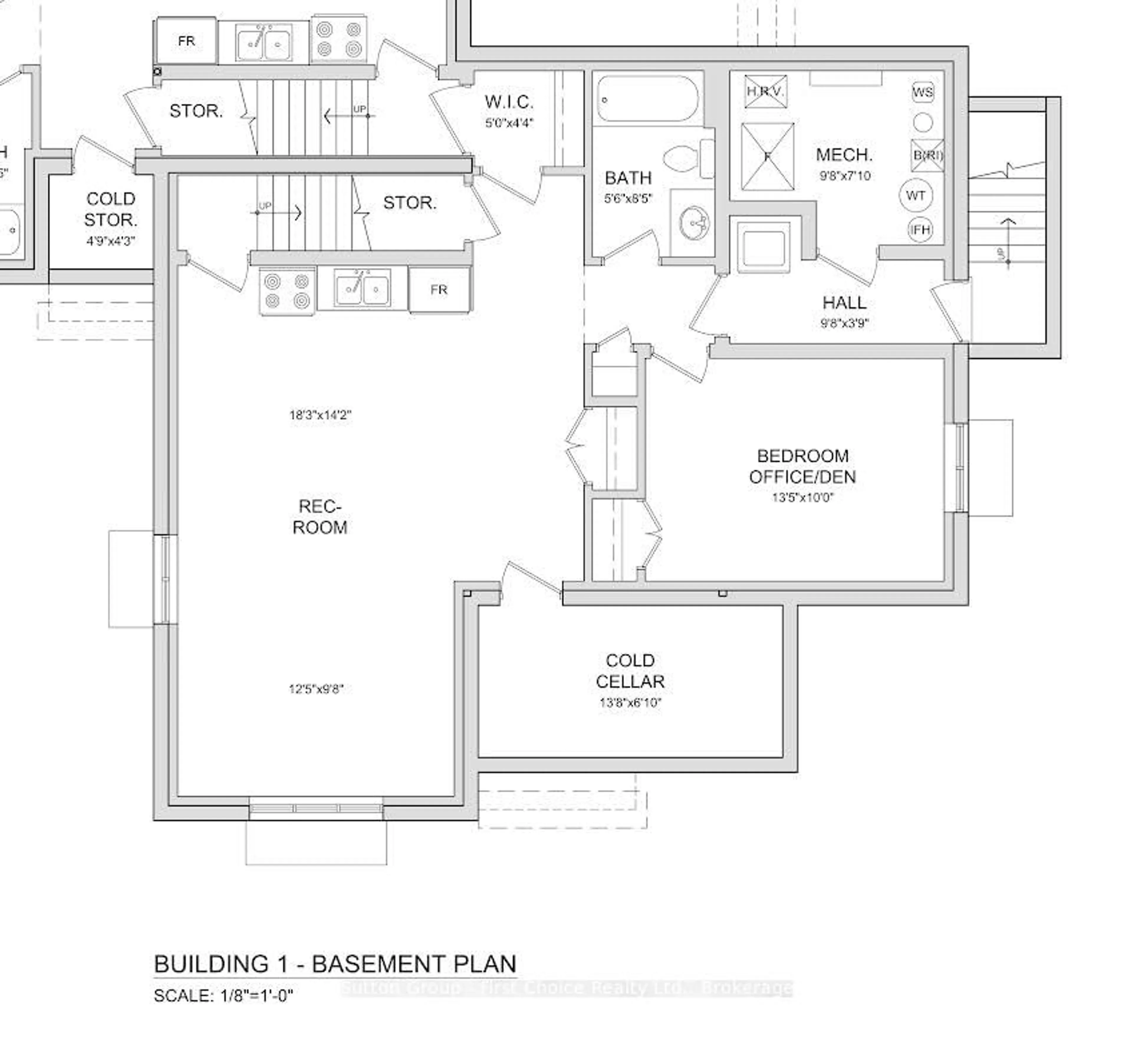 Floor plan for 22 Alma St #5, Kincardine Ontario N0G 2T0