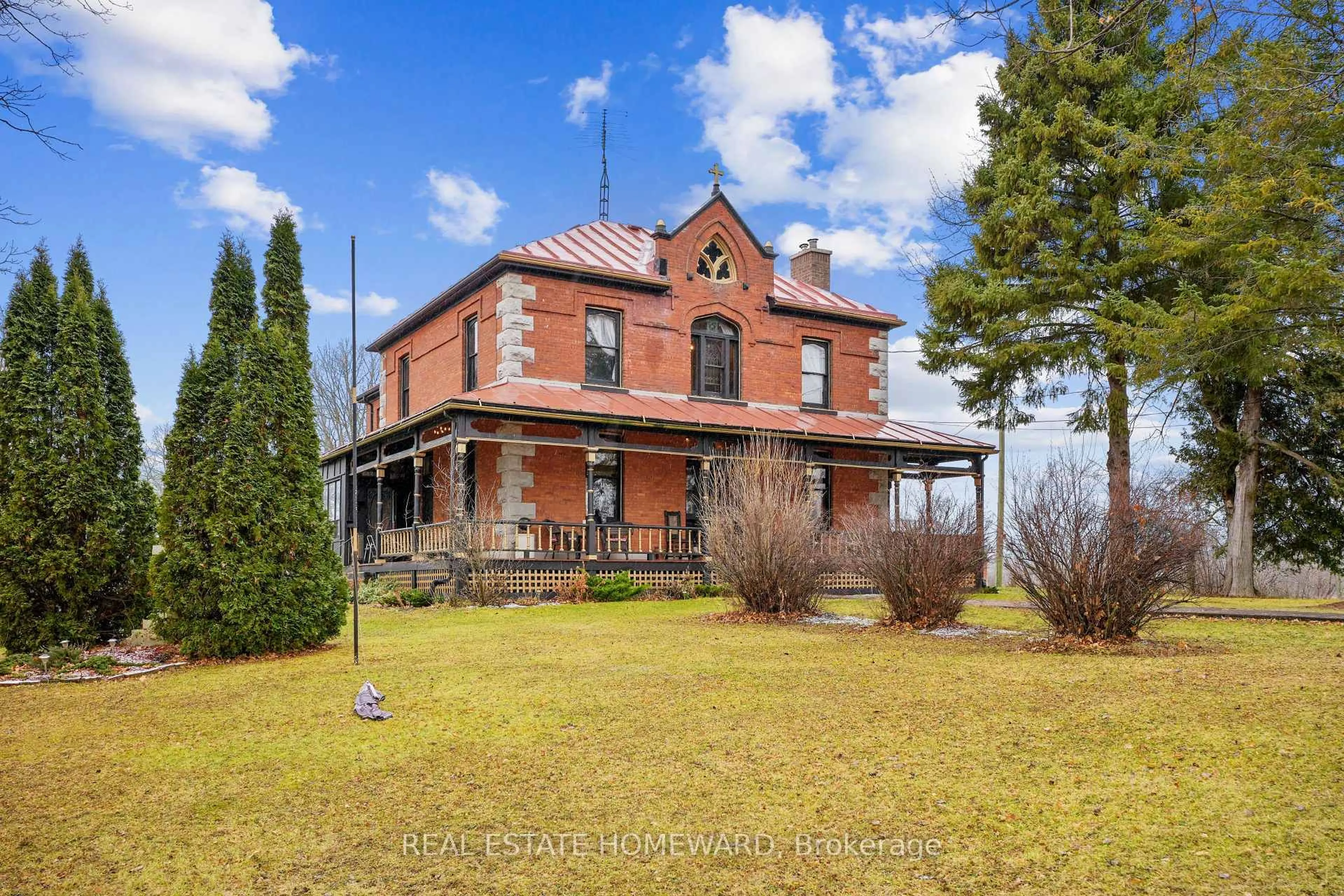 Home with brick exterior material, building for 6056 County 41 Rd, Stone Mills Ontario K0K 2A0