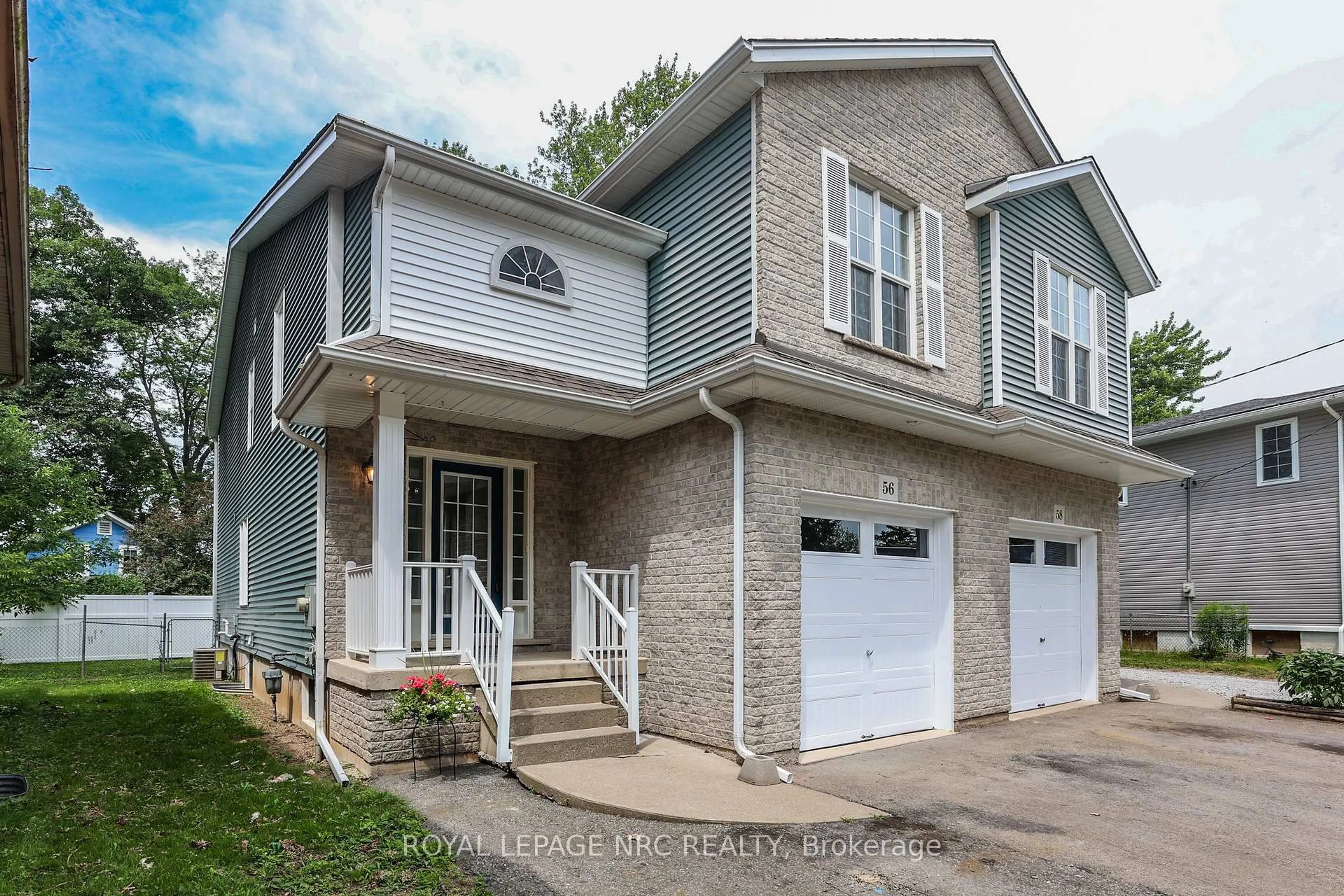 Home with brick exterior material, street for 56 Queens Circ, Fort Erie Ontario L0S 1B0