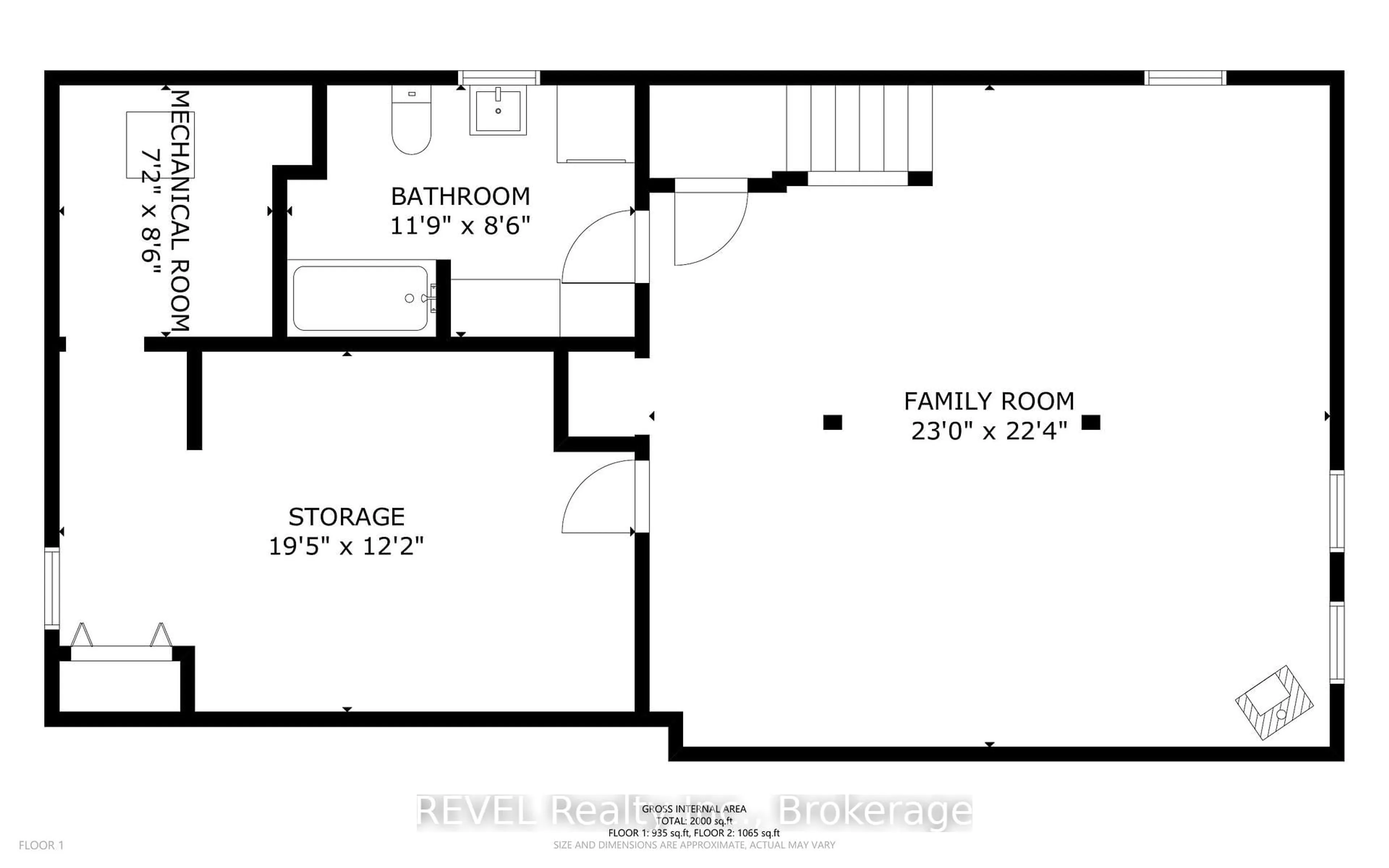 Floor plan for 164 Diltz Rd, Haldimand Ontario N1A 2V8