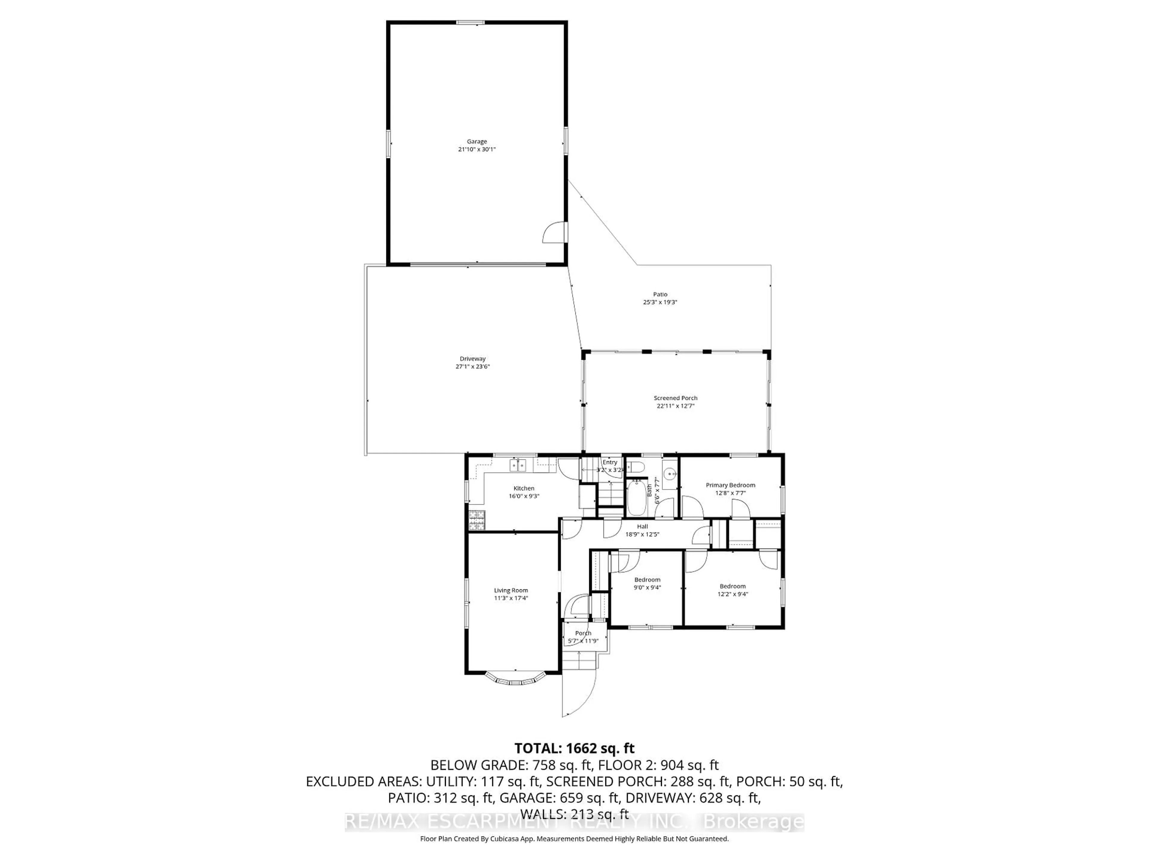 Floor plan for 24 Hilda St, Welland Ontario L3C 3N2