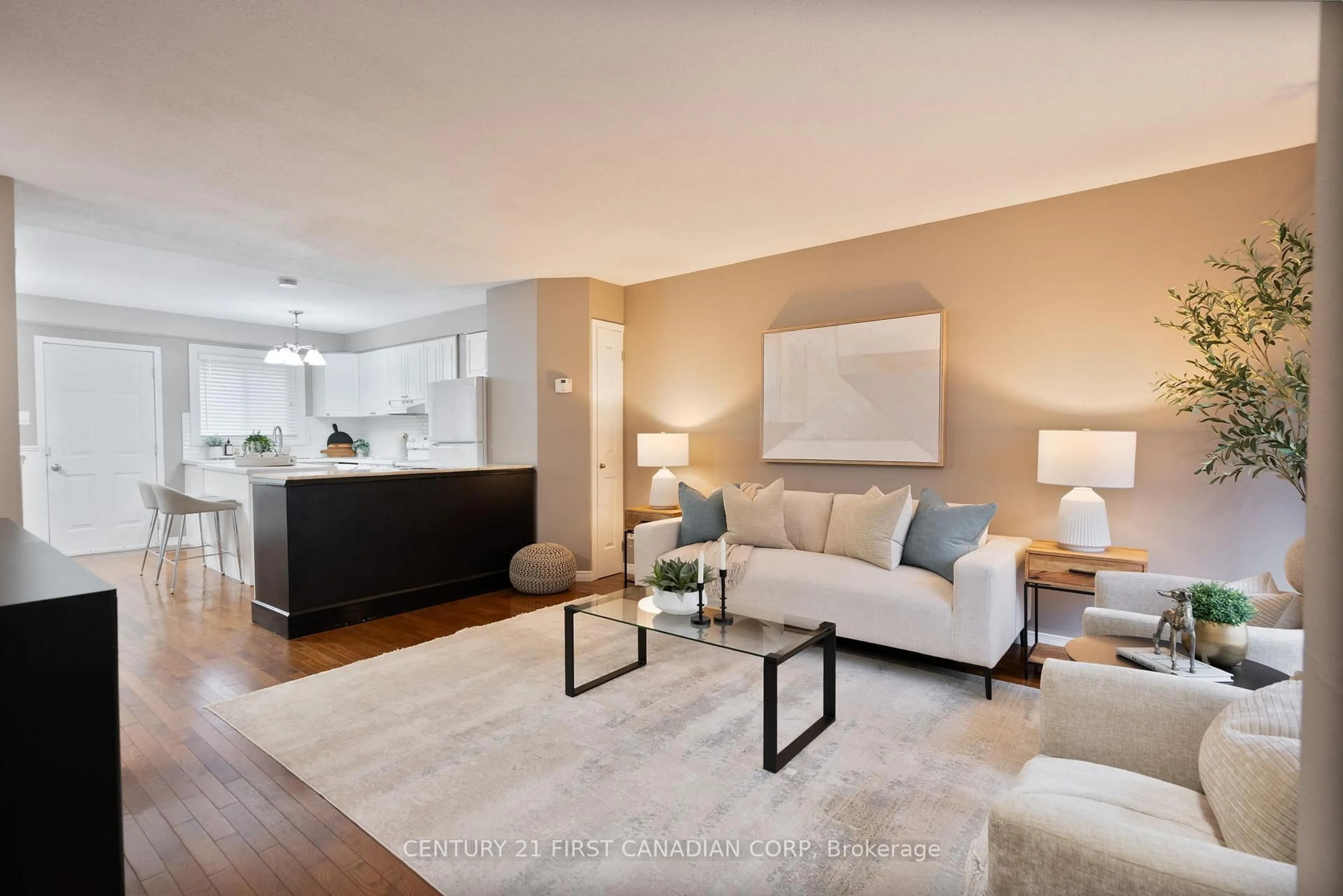 Living room with furniture, unknown for 320 Westminster Ave #21, London South Ontario N6C 5H5