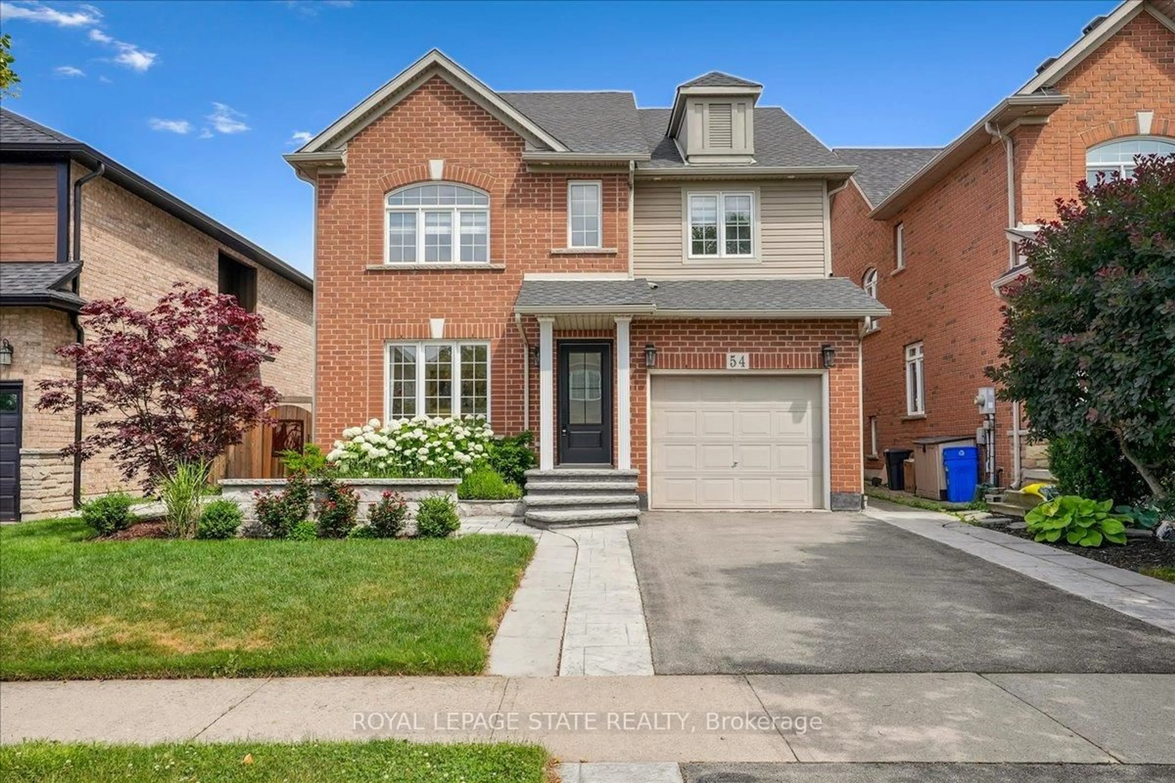 Home with brick exterior material, street for 54 Ivybridge Dr, Hamilton Ontario L8E 0A4