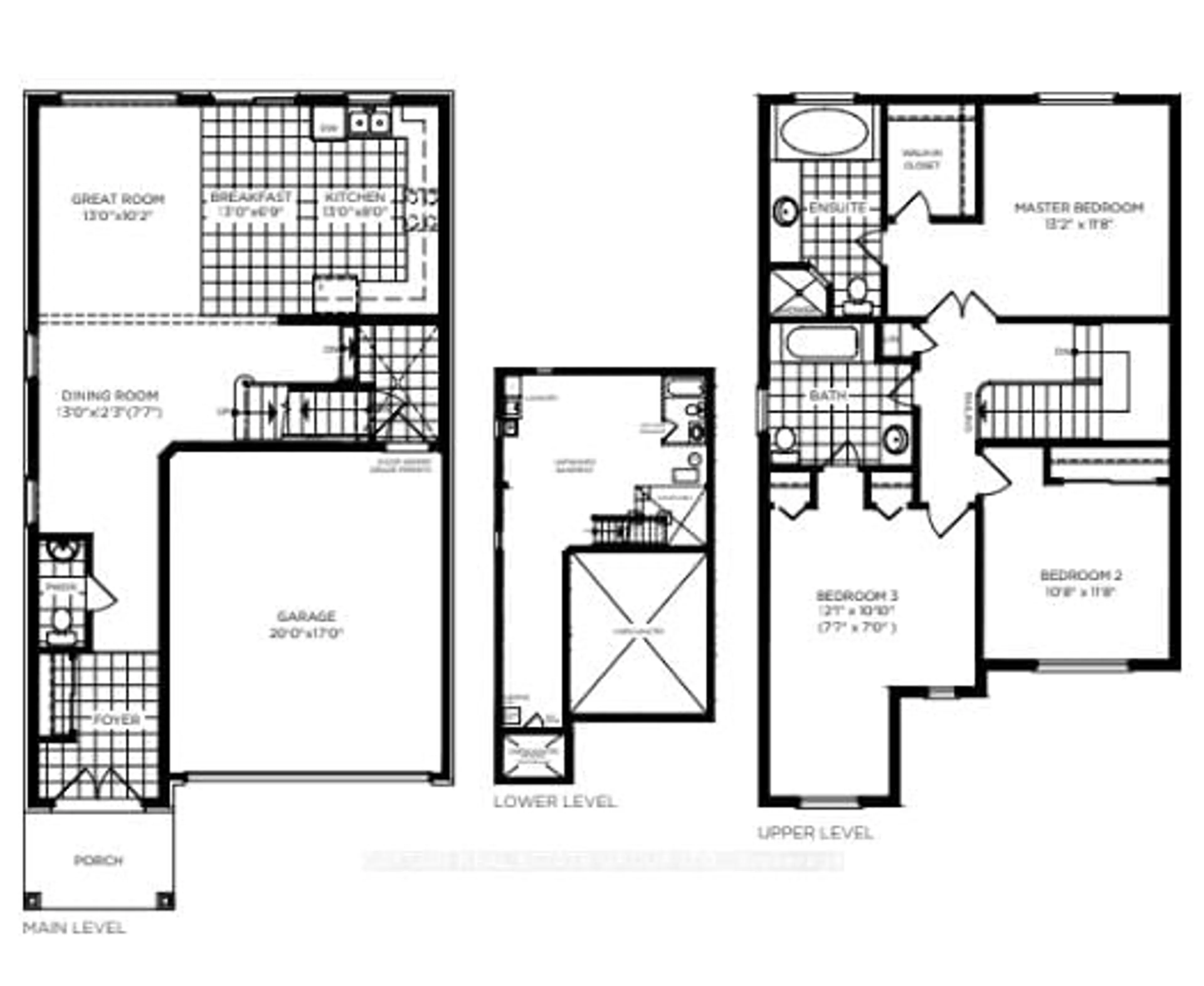 Floor plan for 398 Vandusen Ave, Southgate Ontario N0C 1B0