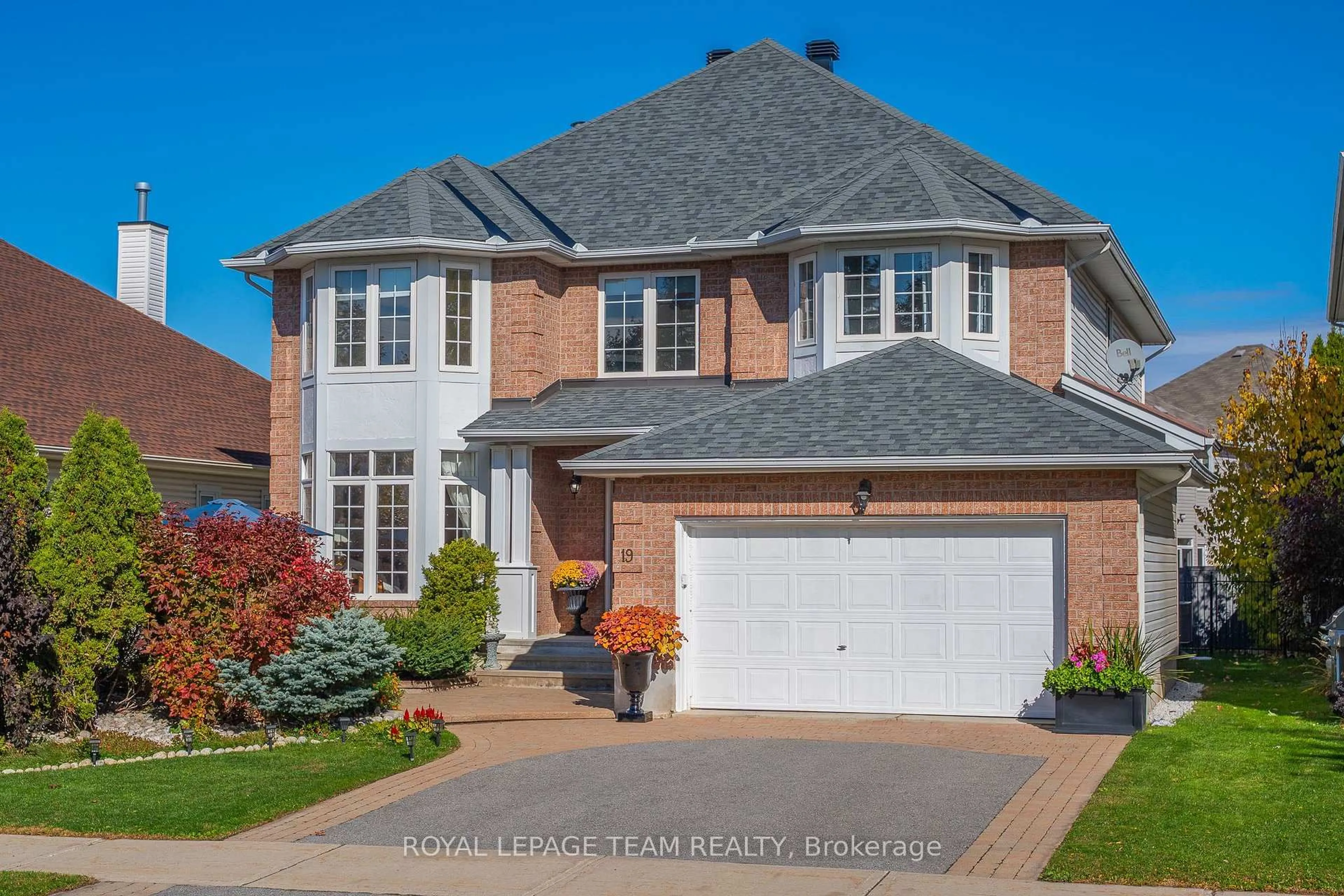 Home with brick exterior material, street for 19 Black Tern Cres, Ottawa Ontario K2M 2Z4