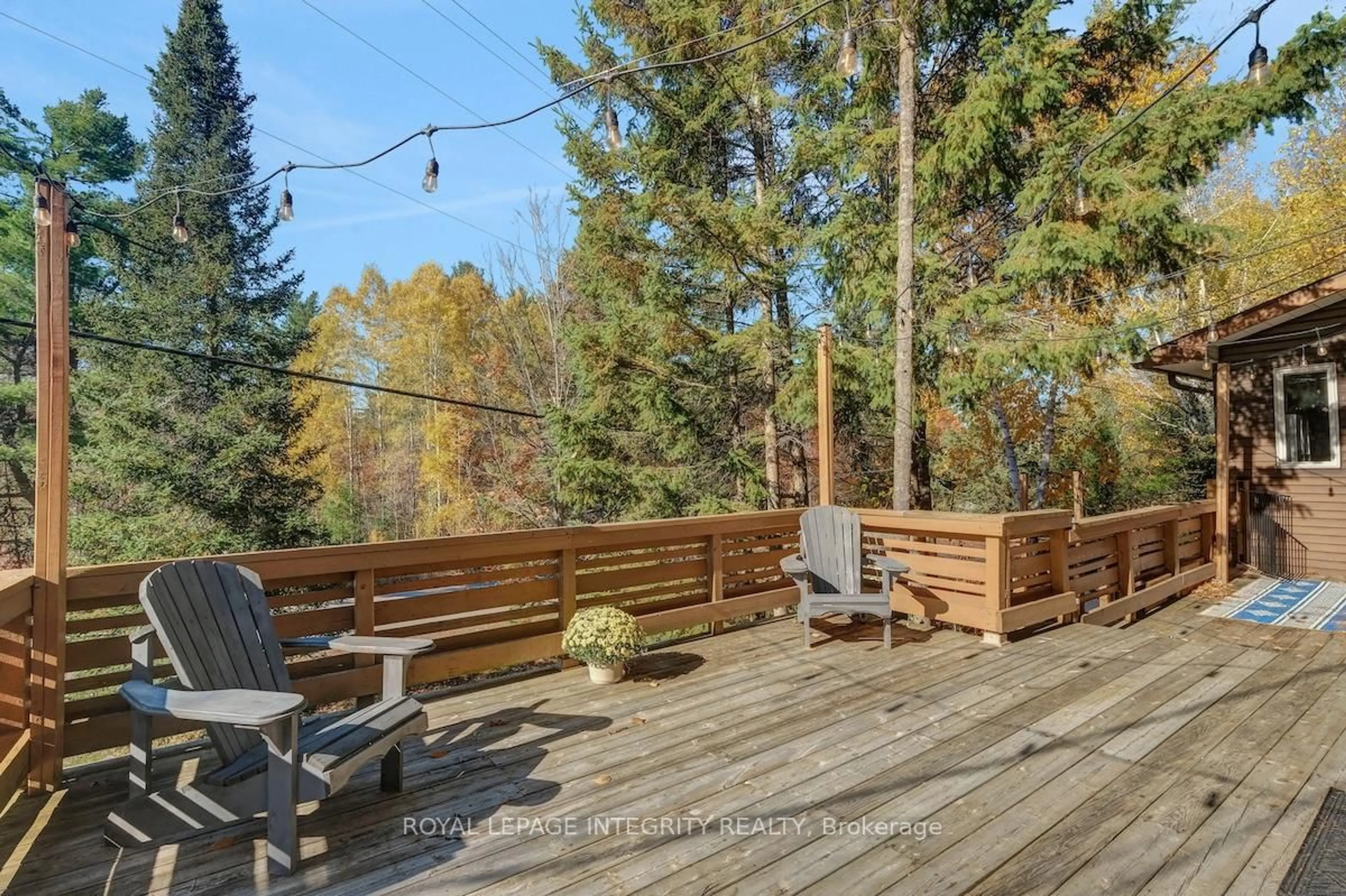 Patio, forest/trees view for 510 Ski Hill Rd, Pakenham Ontario K0A 2X0