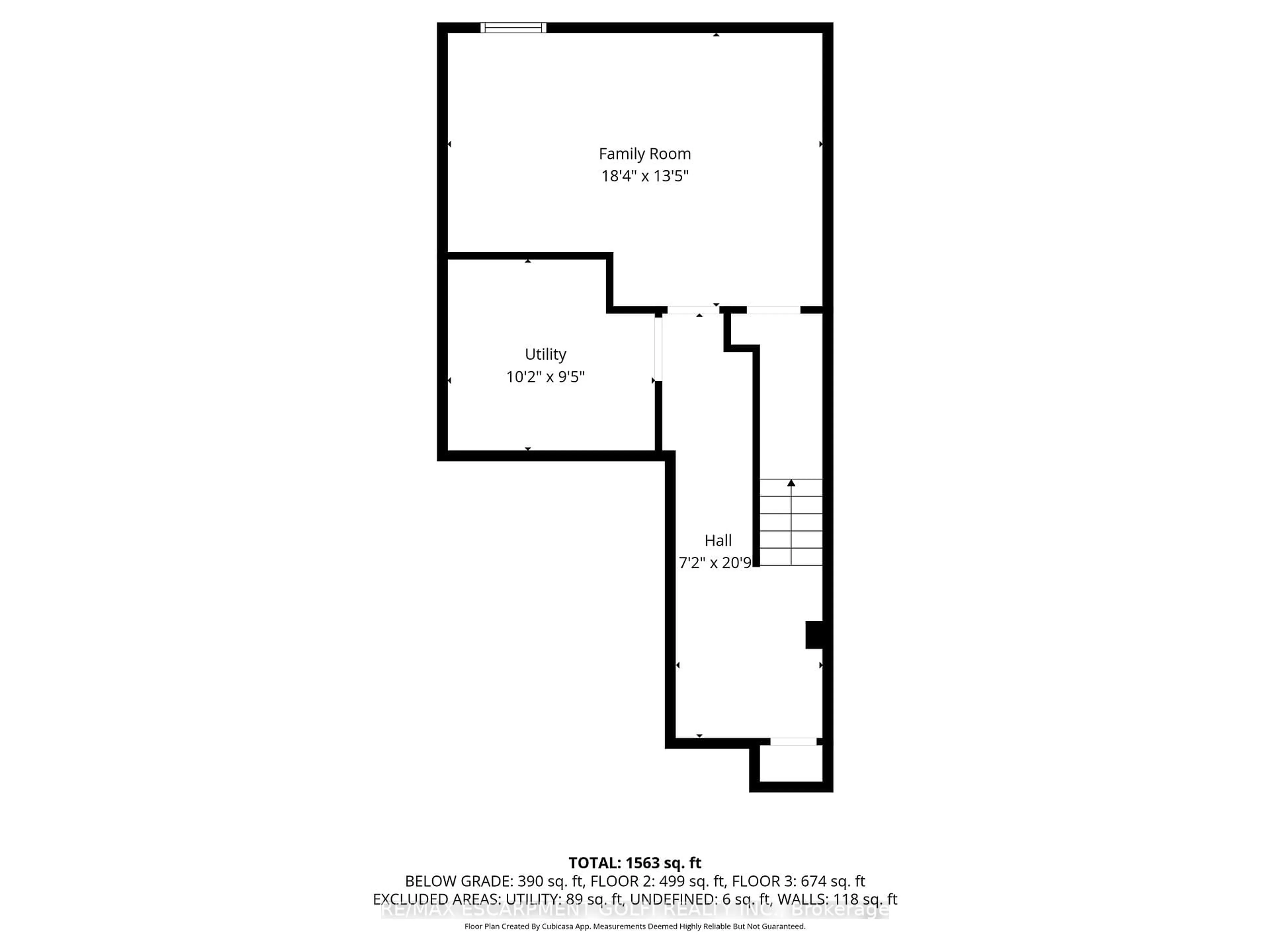 Floor plan for 15 Derby St #12, Hamilton Ontario L8W 3T3