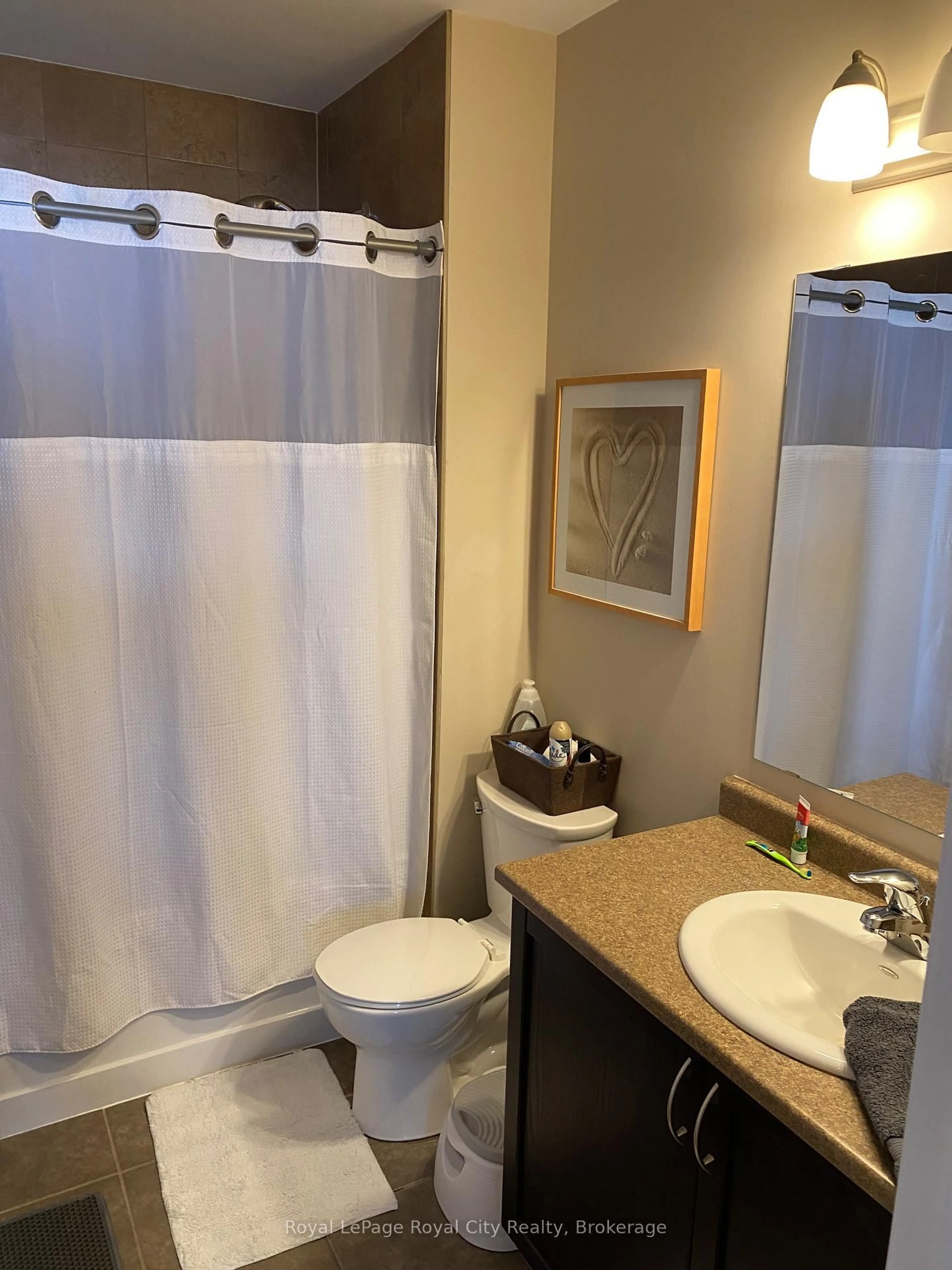 Standard bathroom, ceramic/tile floor for 2 Colonial Dr #207, Guelph Ontario N1L 0K8
