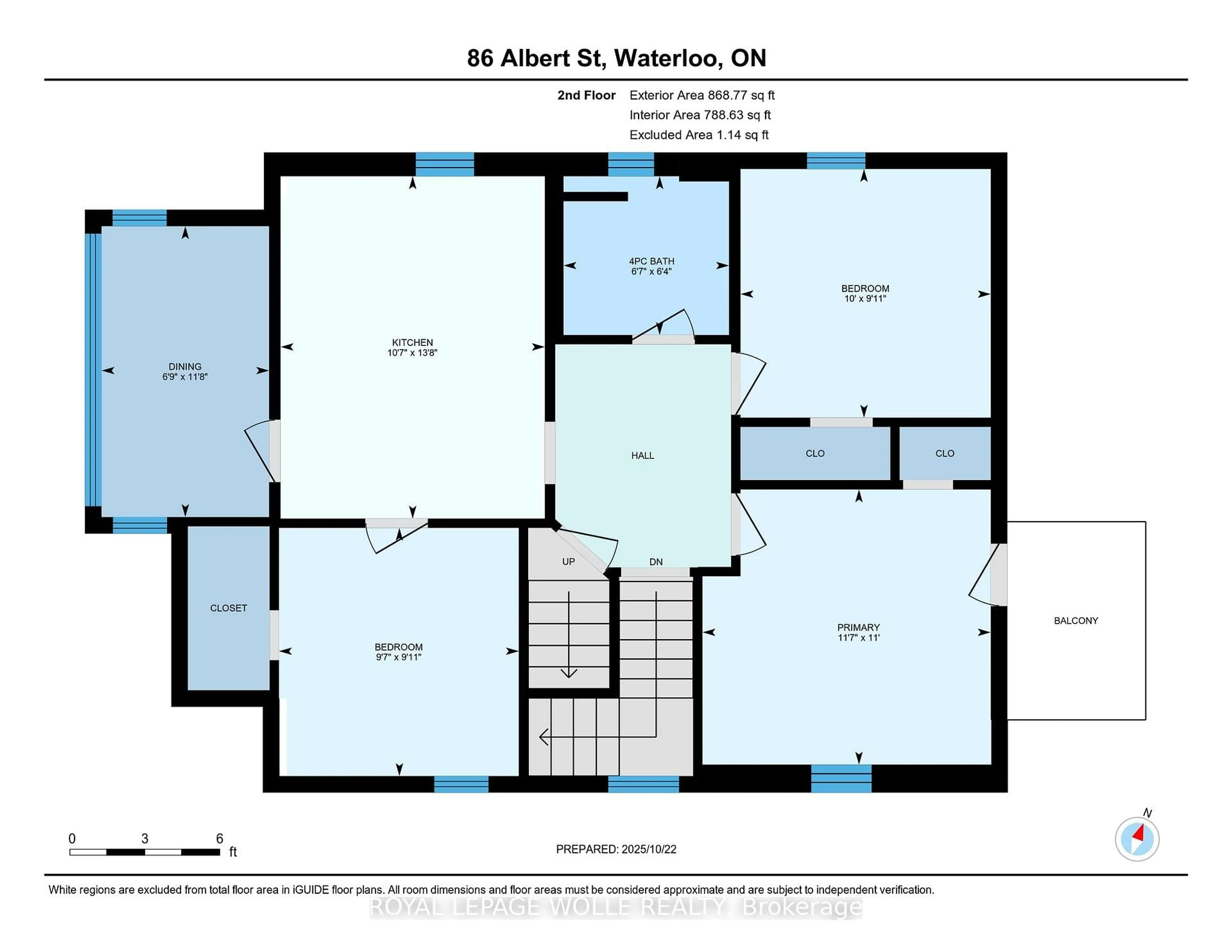 Floor plan for 86 Albert St, Waterloo Ontario N2L 3S7