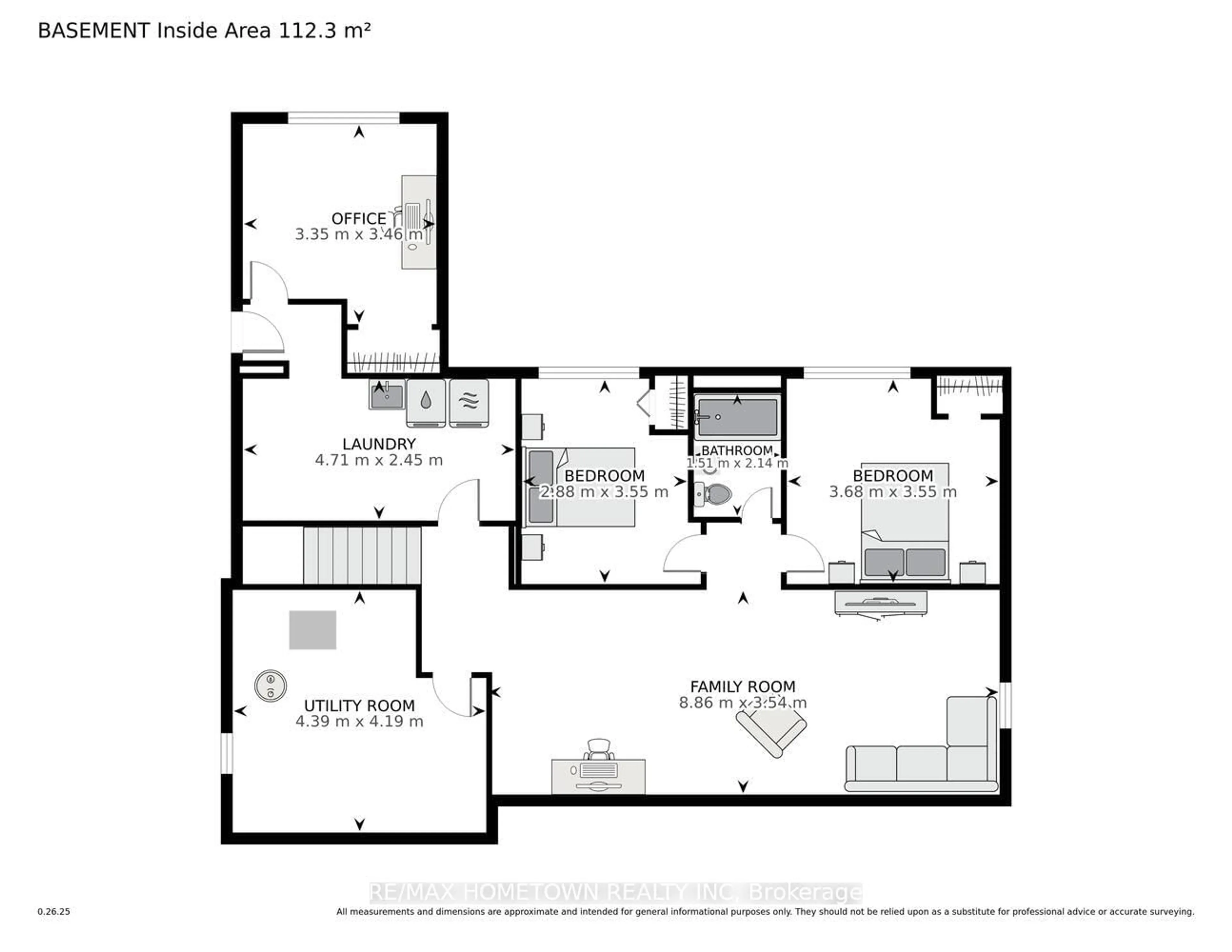 Floor plan for 64 Brookview Pl, Brockville Ontario K6V 4P6