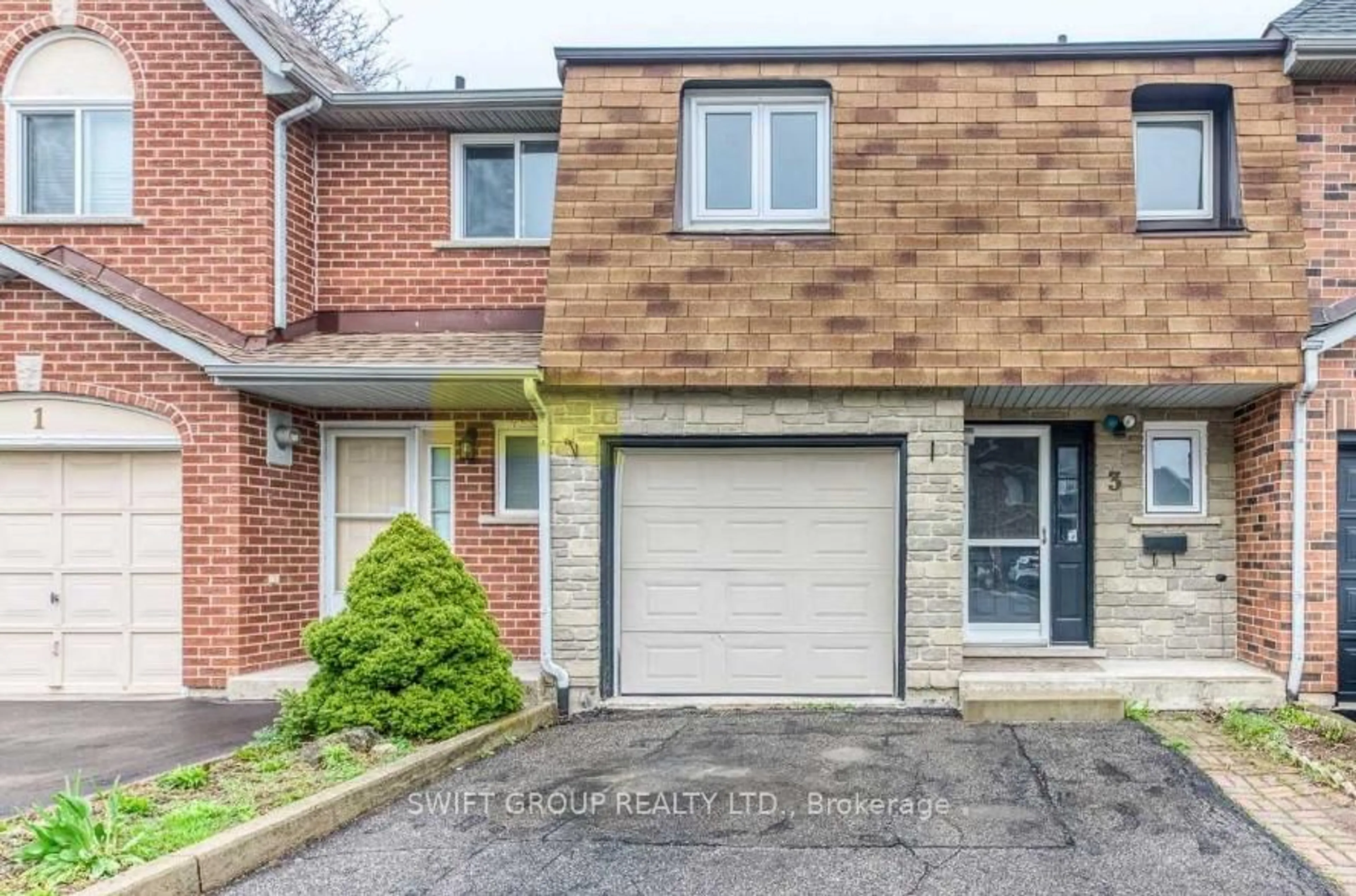 Home with brick exterior material, street for 3 Perthshire Crt, Hamilton Ontario L9K 1R6