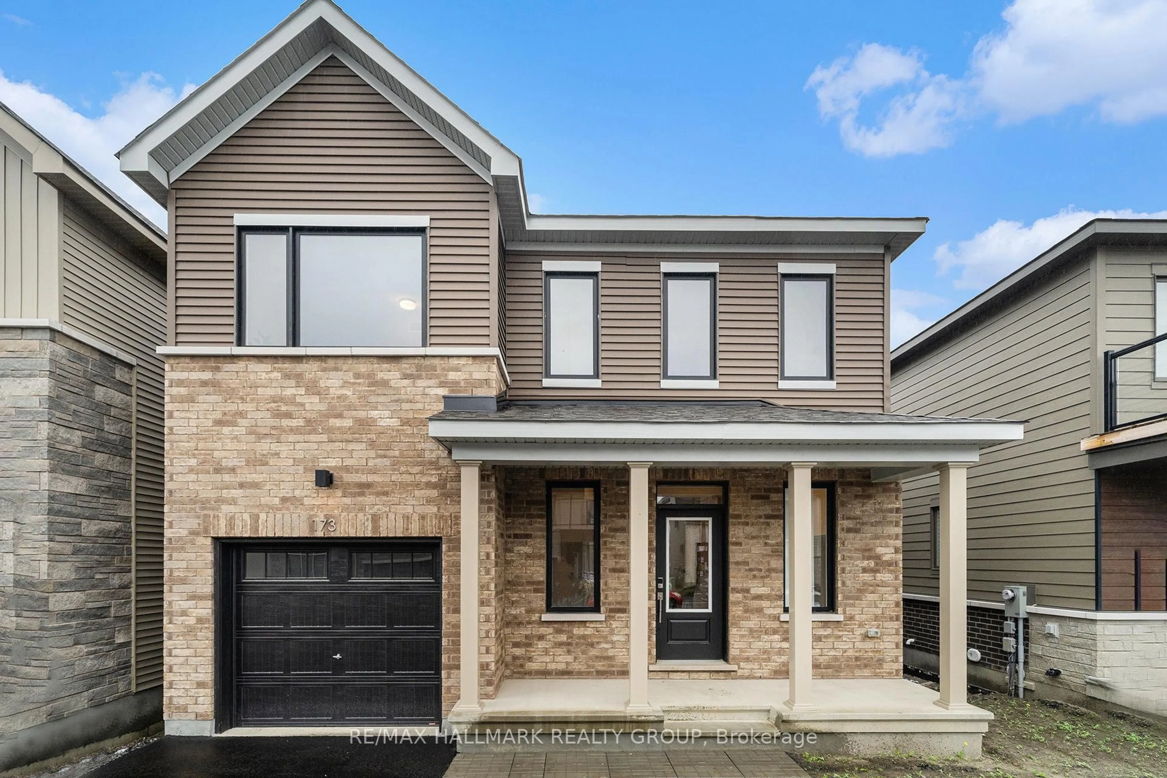 Home with brick exterior material, street for 173 Conservancy Dr, Nepean Ontario K2J 7L8