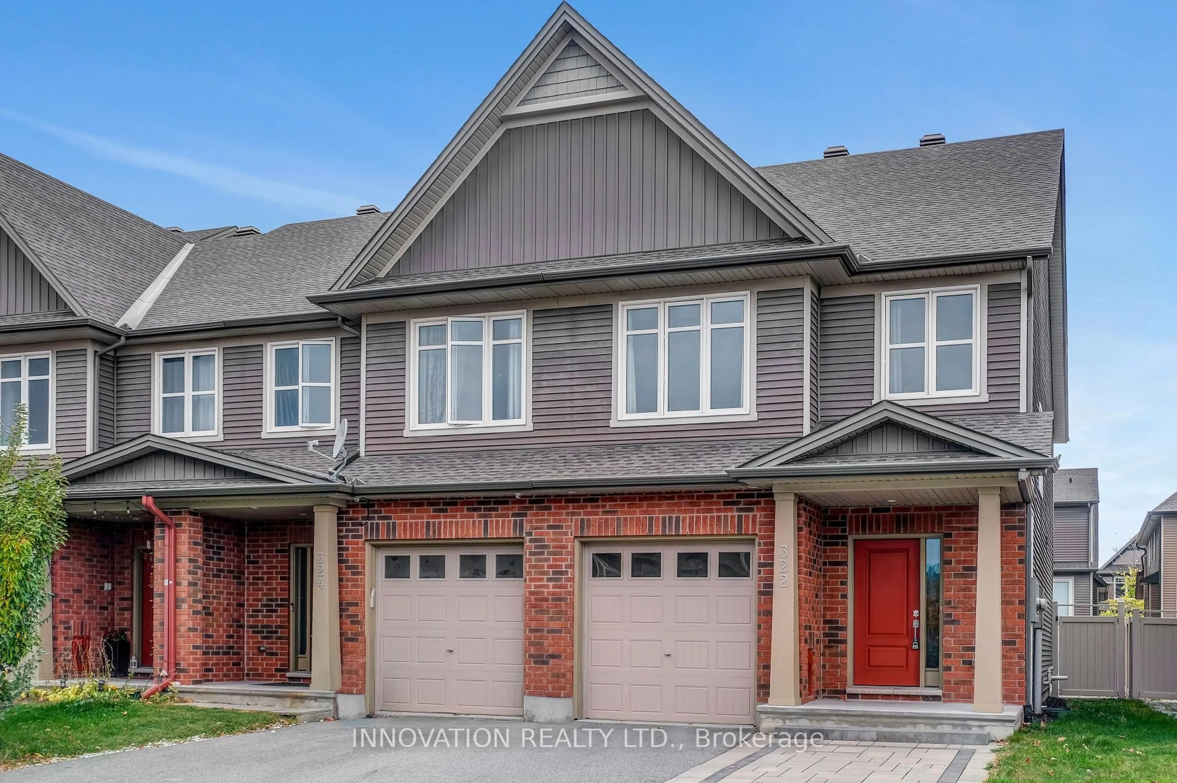 Home with brick exterior material, street for 322 Fergus Cres, Ottawa Ontario K2J 5S4