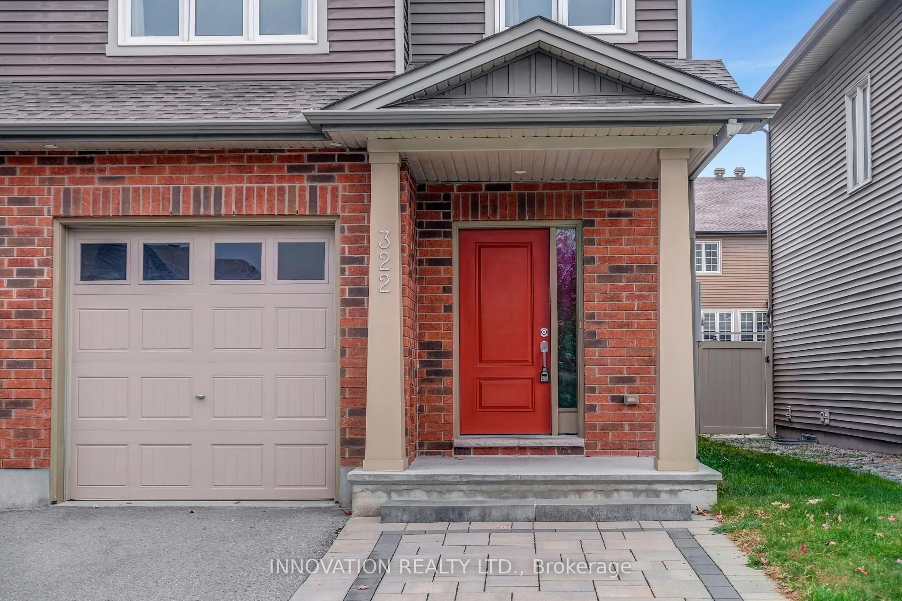 Home with brick exterior material, street for 322 Fergus Cres, Ottawa Ontario K2J 5S4