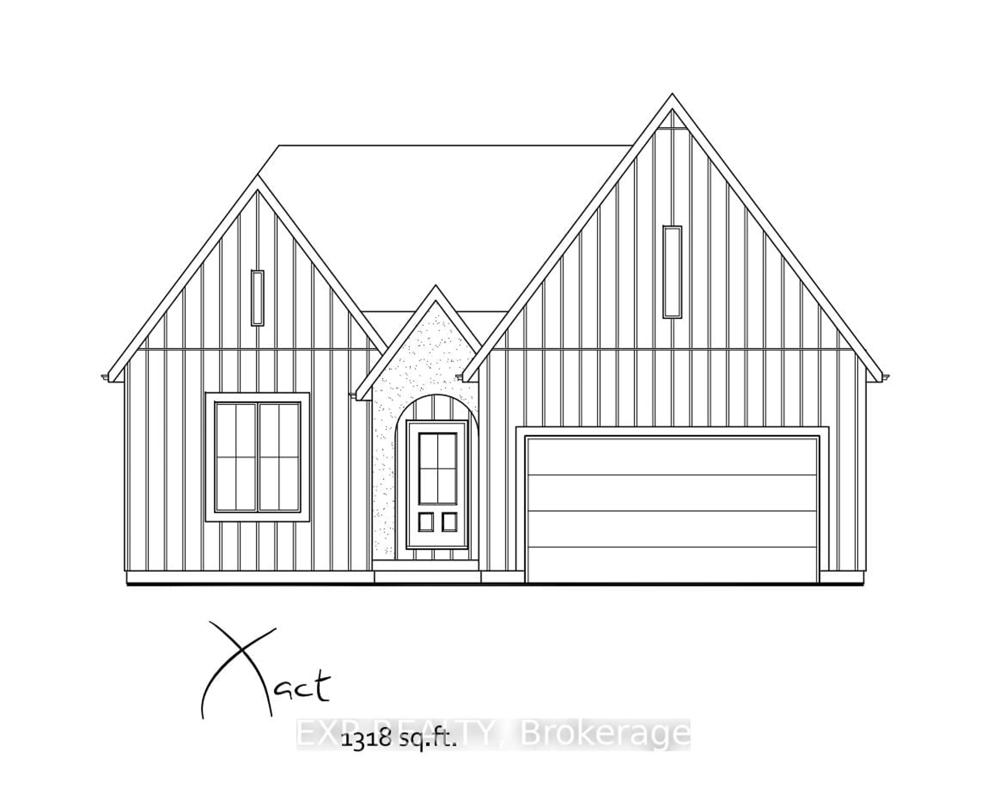 Floor plan for 206 Merritt Crt, North Middlesex Ontario N0M 2K0