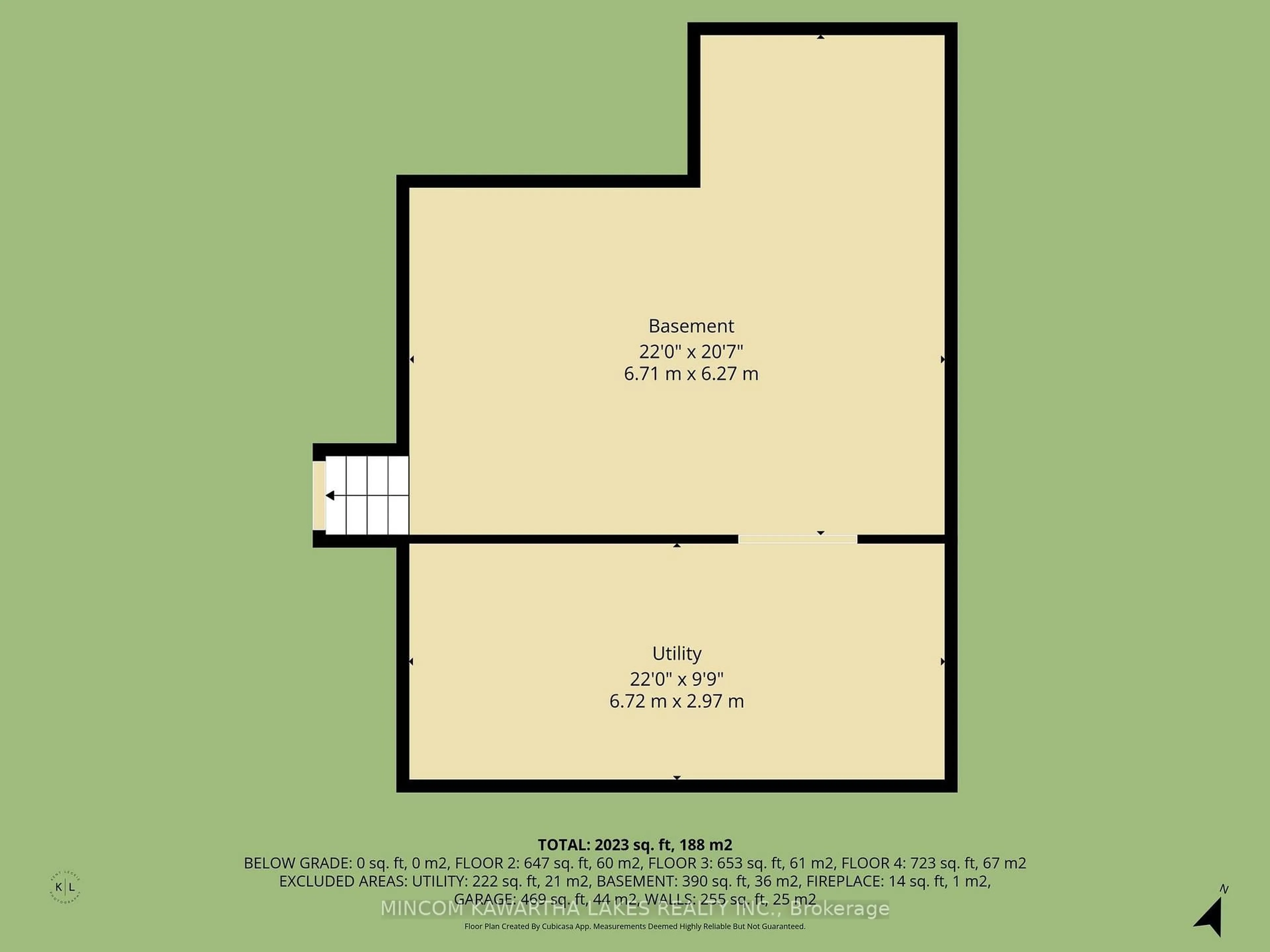 Floor plan for 944 Blue Jay St, Cavan Monaghan Ontario L0A 1C0