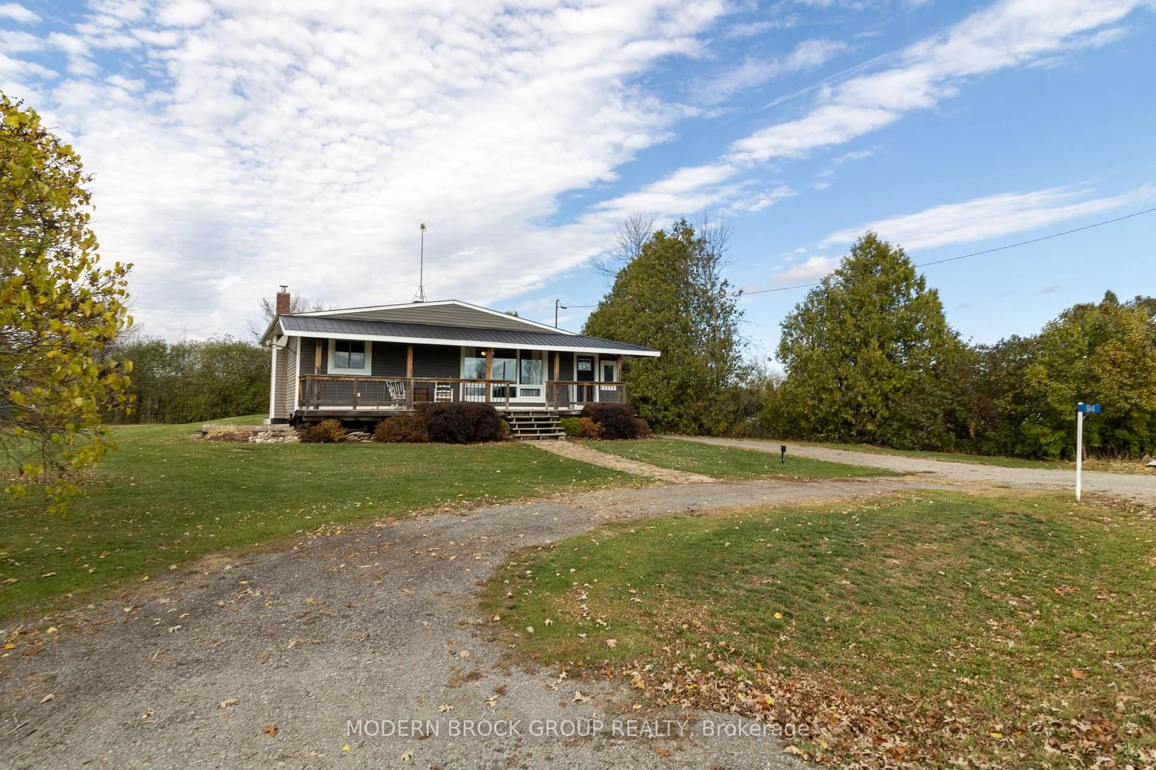 A pic from outside/outdoor area/front of a property/back of a property/a pic from drone, unknown for 94 Bakers Rd, Elizabethtown-Kitley Ontario K0E 1Y0