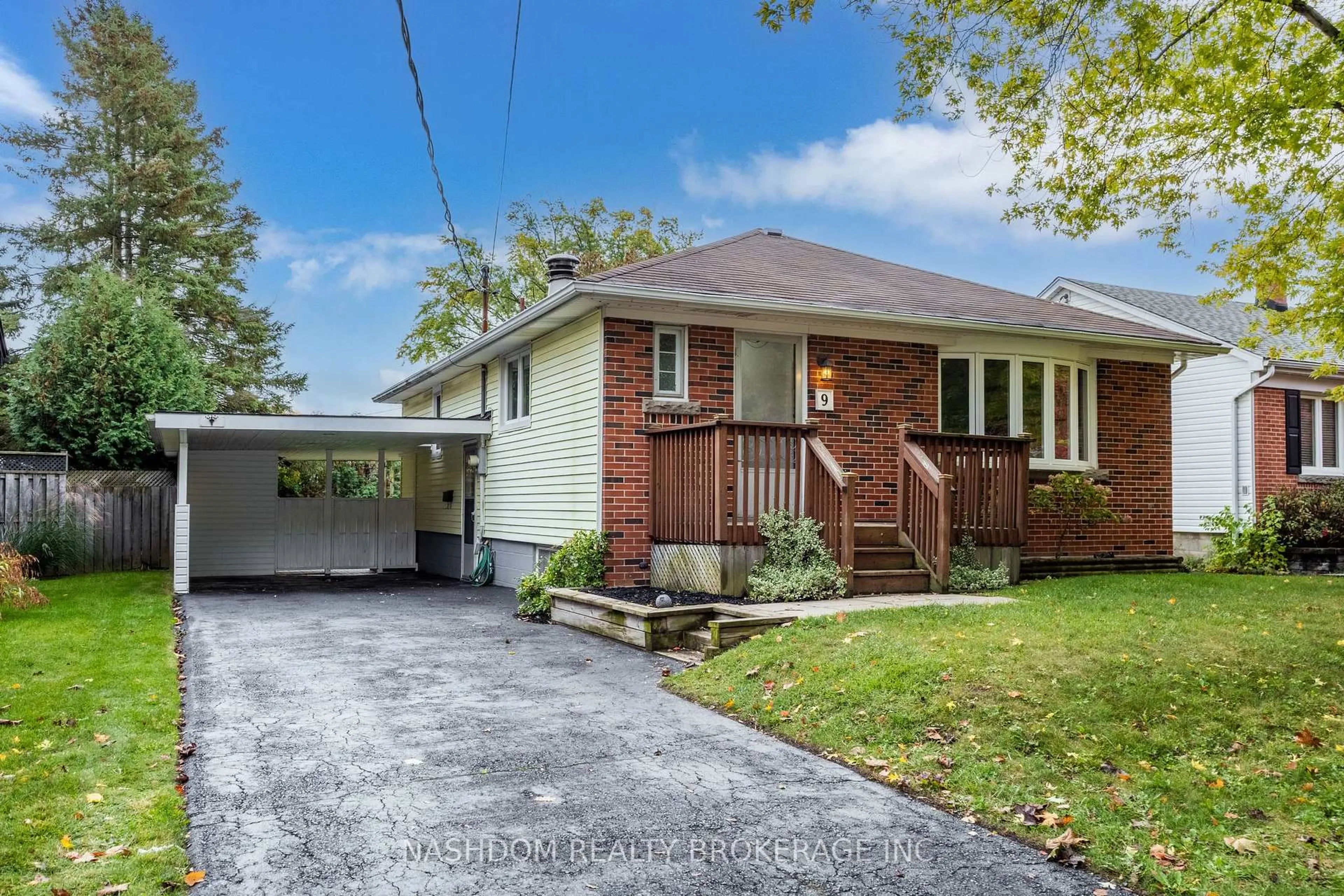Home with brick exterior material, street for 9 McKay Rd, Hamilton Ontario L9H 1H6