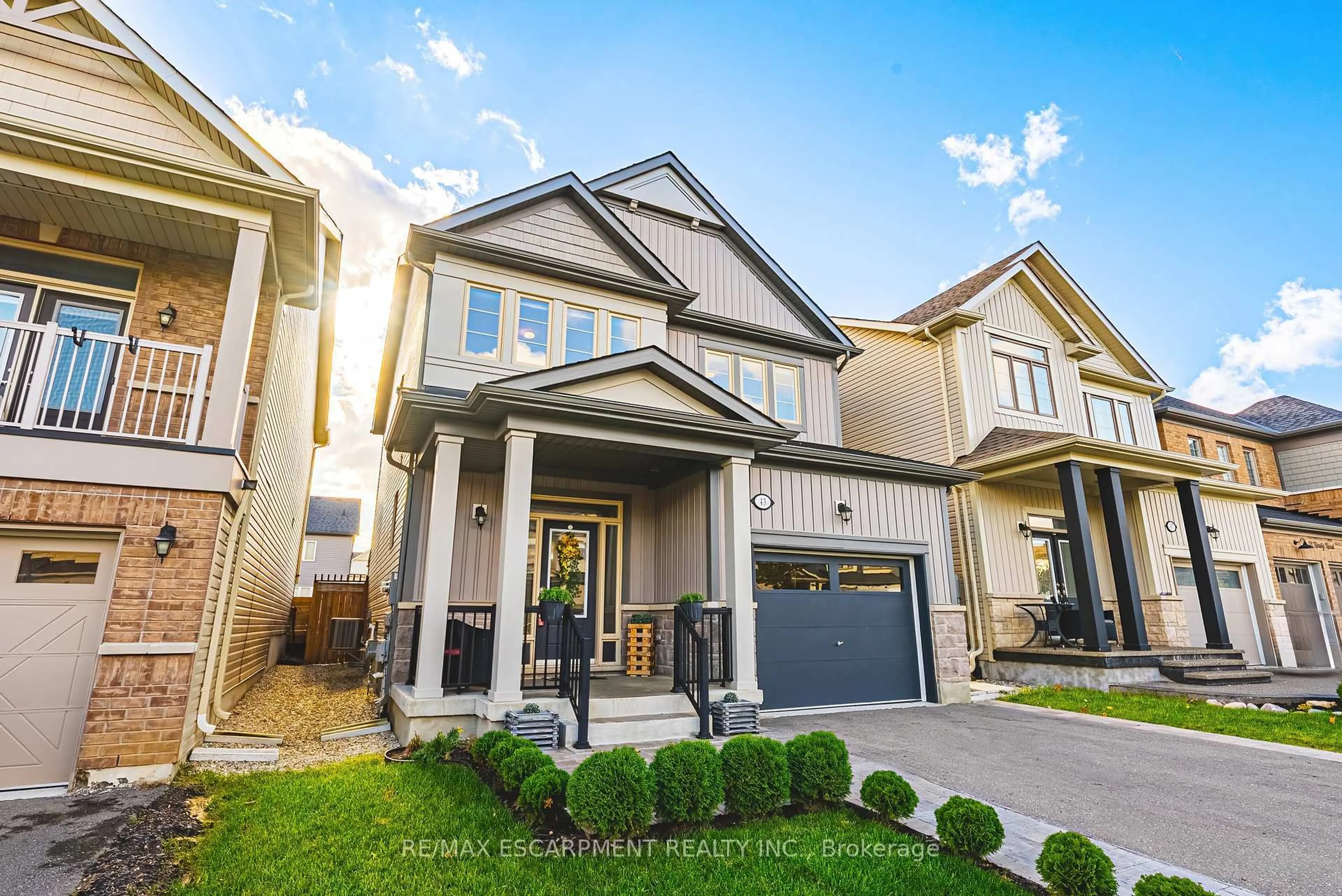 Home with brick exterior material, street for 43 Ready Rd, Centre Wellington Ontario N1M 0G3