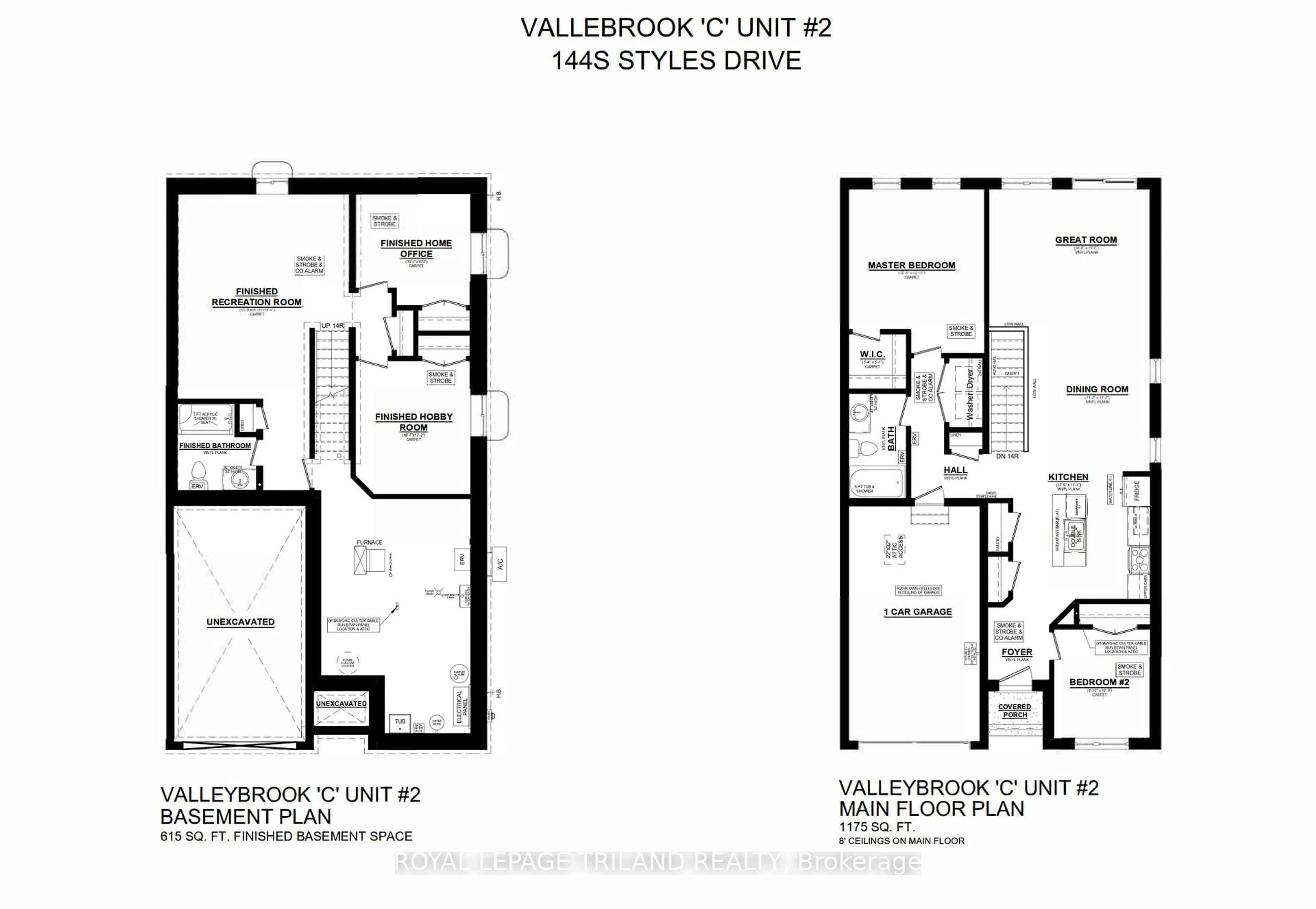 Floor plan for 144 STYLES Dr, St. Thomas Ontario N5R 0R1
