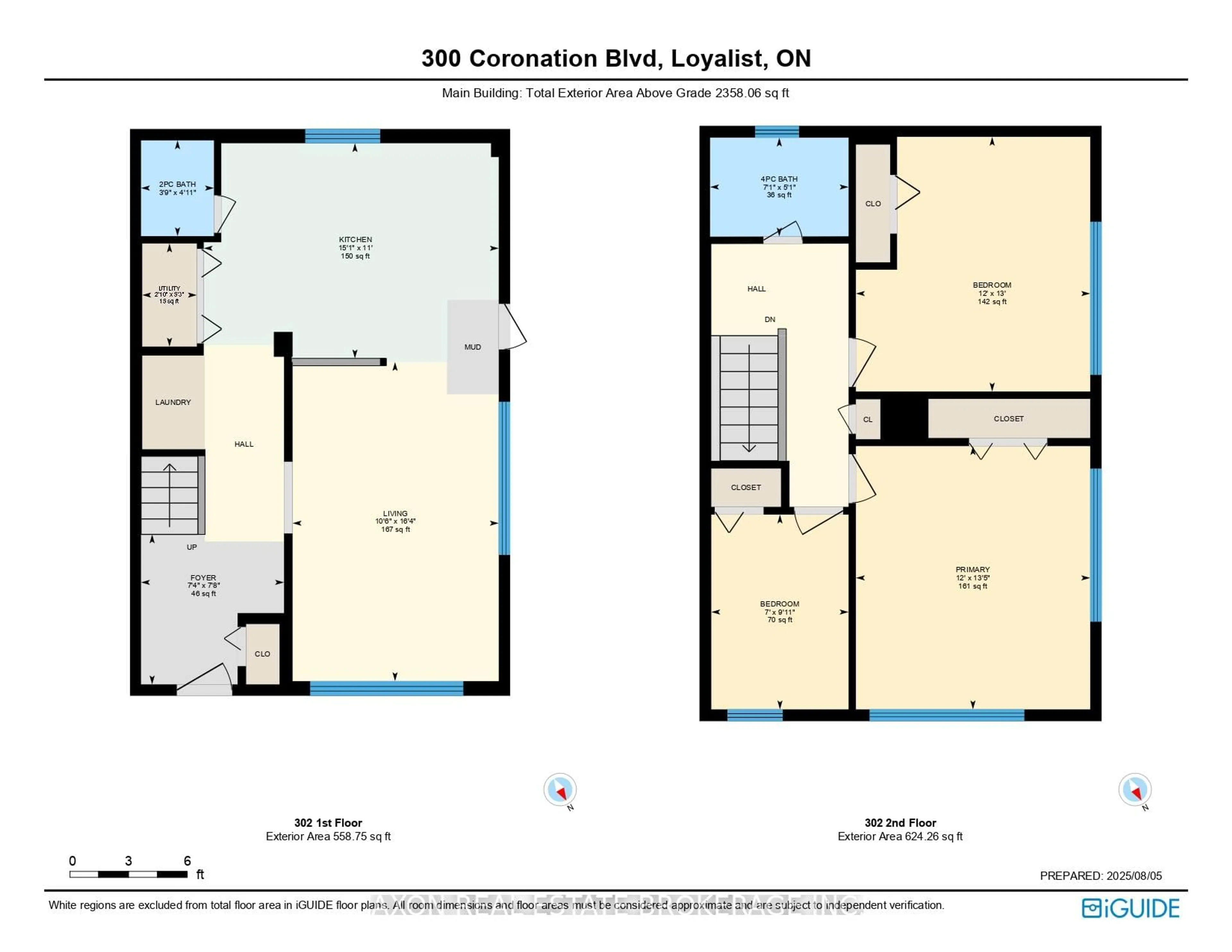 Floor plan for 300-302 Coronation Blvd, Amherstview Ontario K7M 5P9