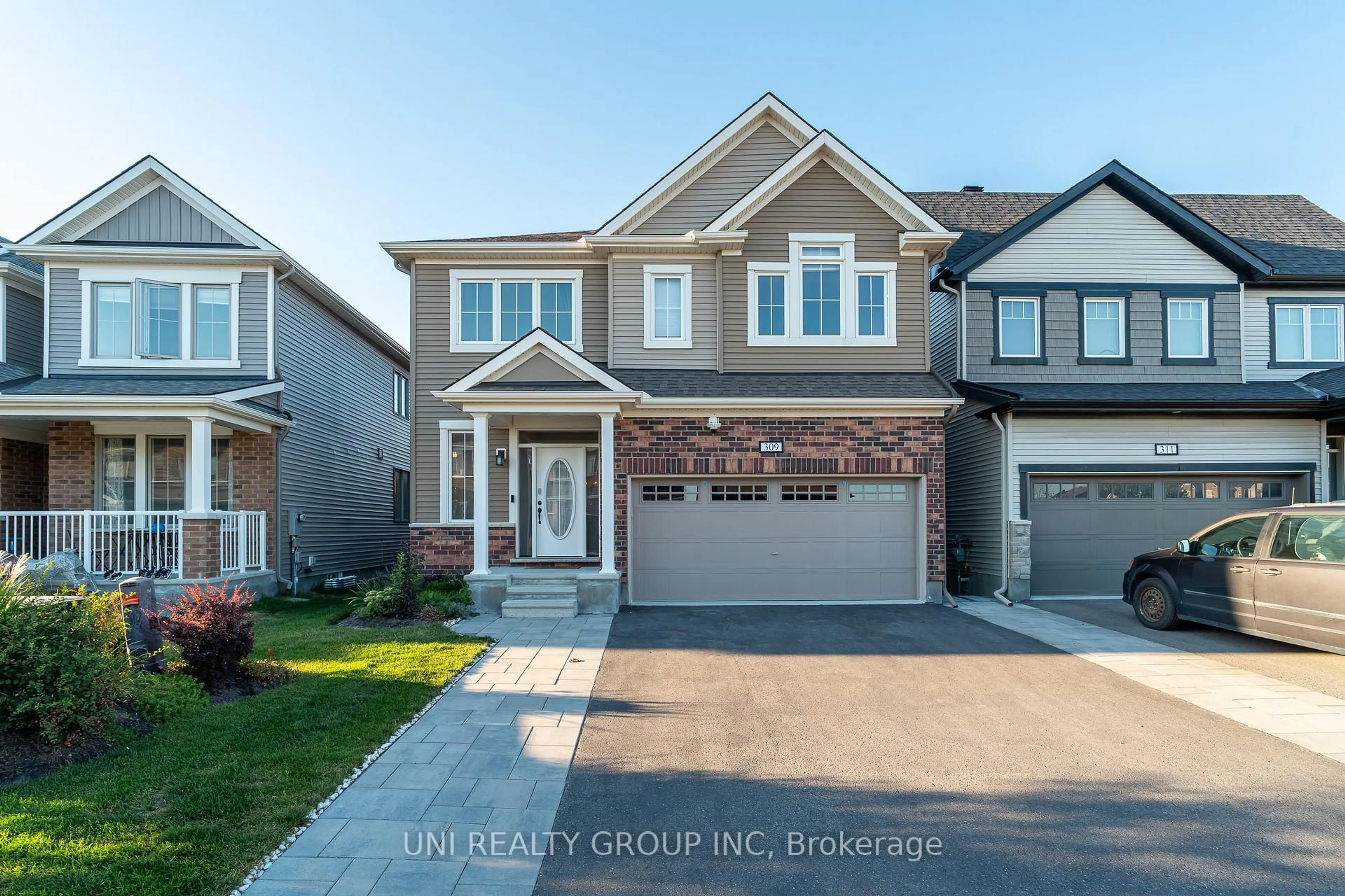 Home with brick exterior material, street for 309 PROXIMA Terr, Ottawa Ontario K2J 6T1