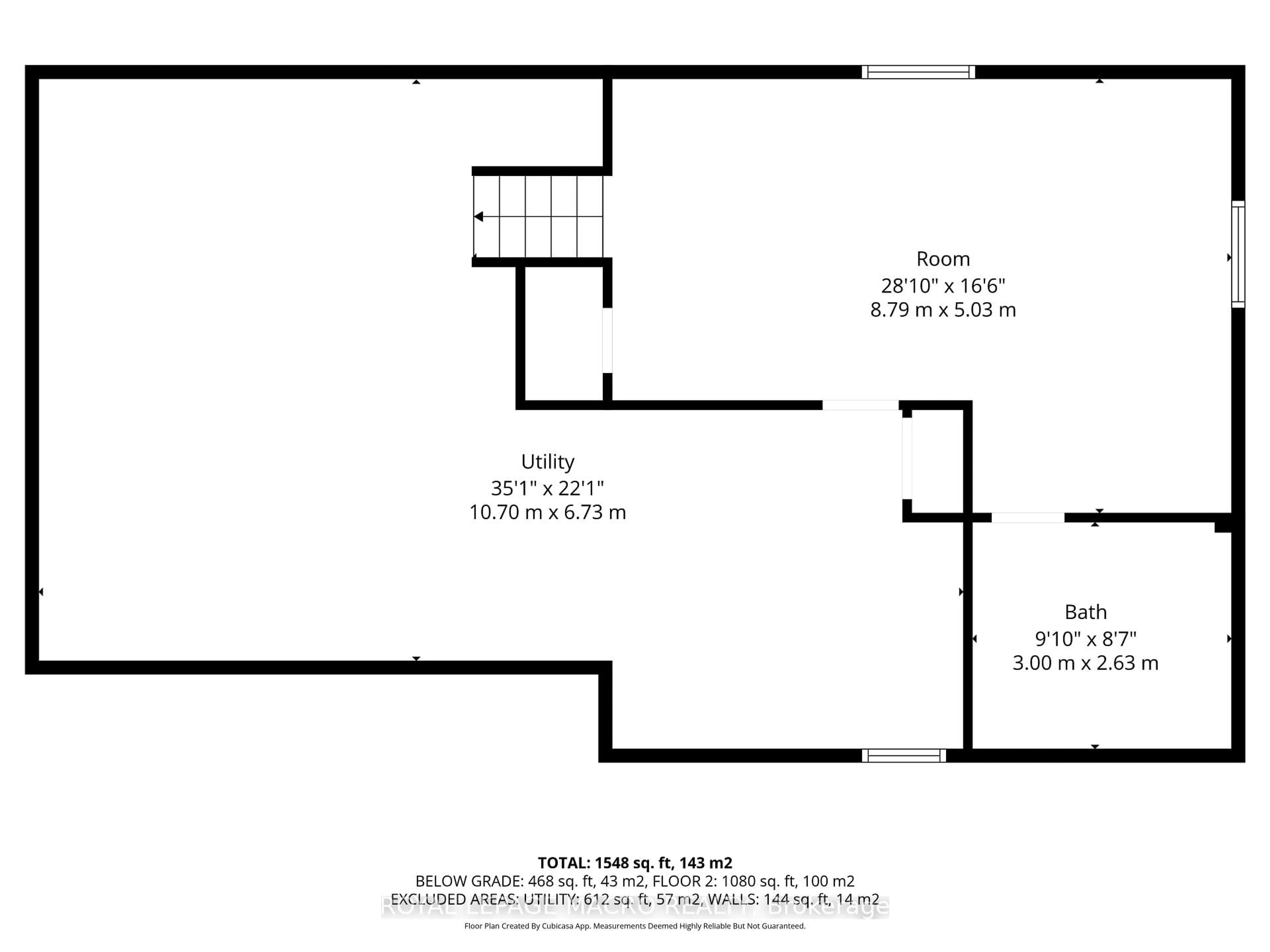 Floor plan for 17 Carmen Ave, Hamilton Ontario L8V 2H5