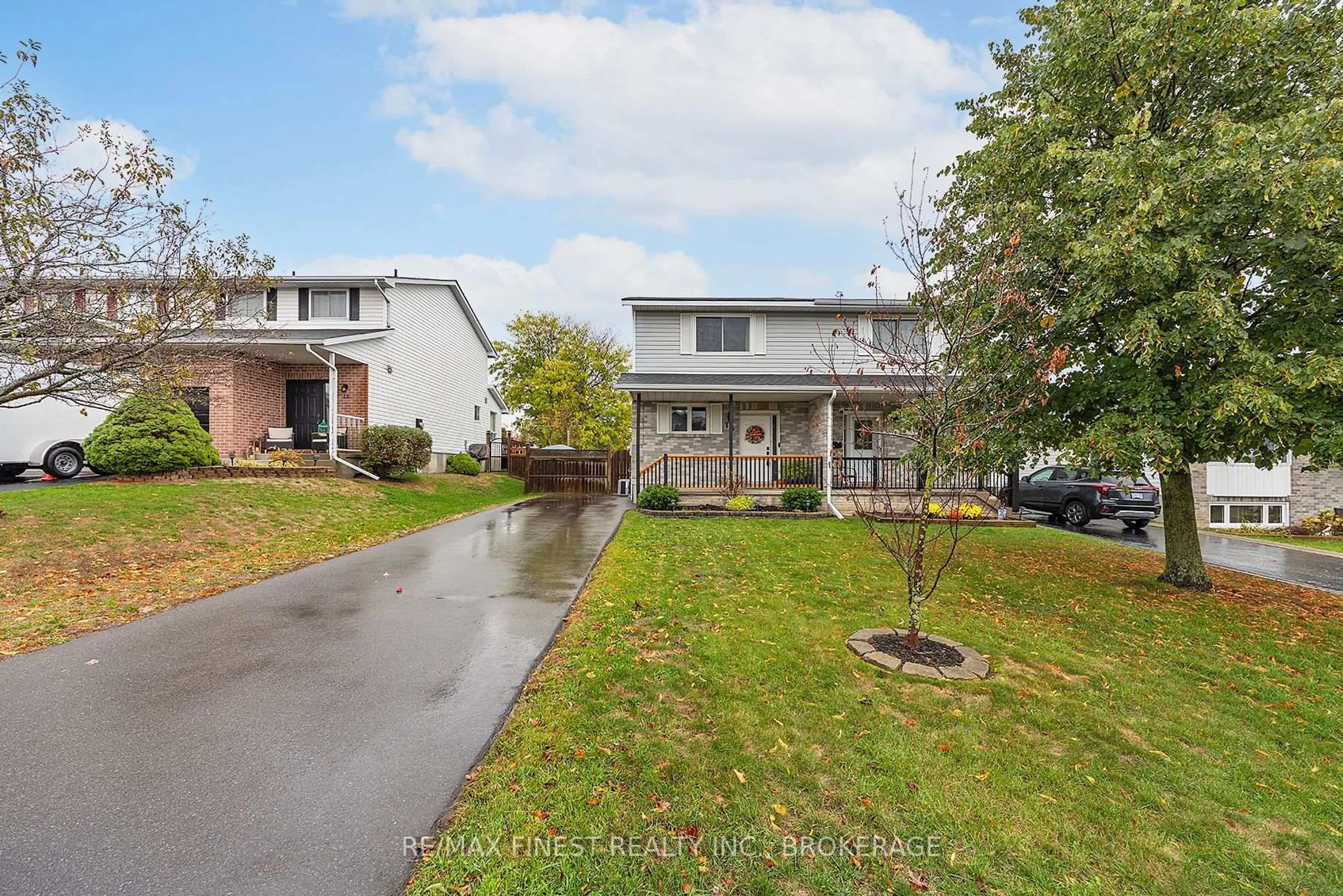 A pic from outside/outdoor area/front of a property/back of a property/a pic from drone, street for 13 Clifford St, Loyalist Ontario K7N 1Y6