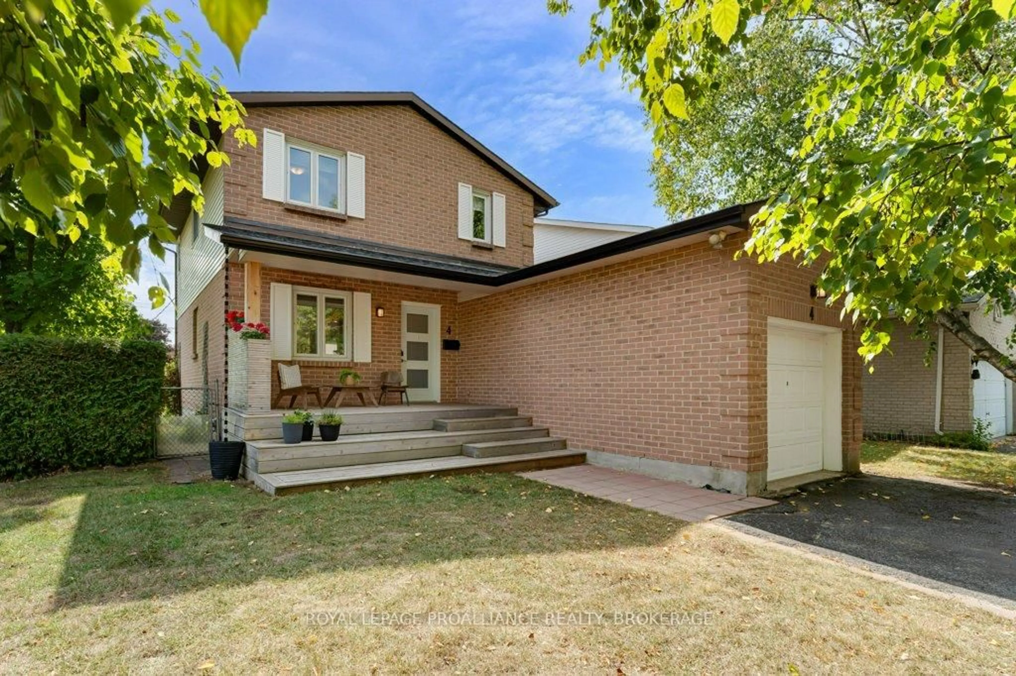 Home with brick exterior material, street for 4 Glenaire Mews, Kingston Ontario K7M 7L3