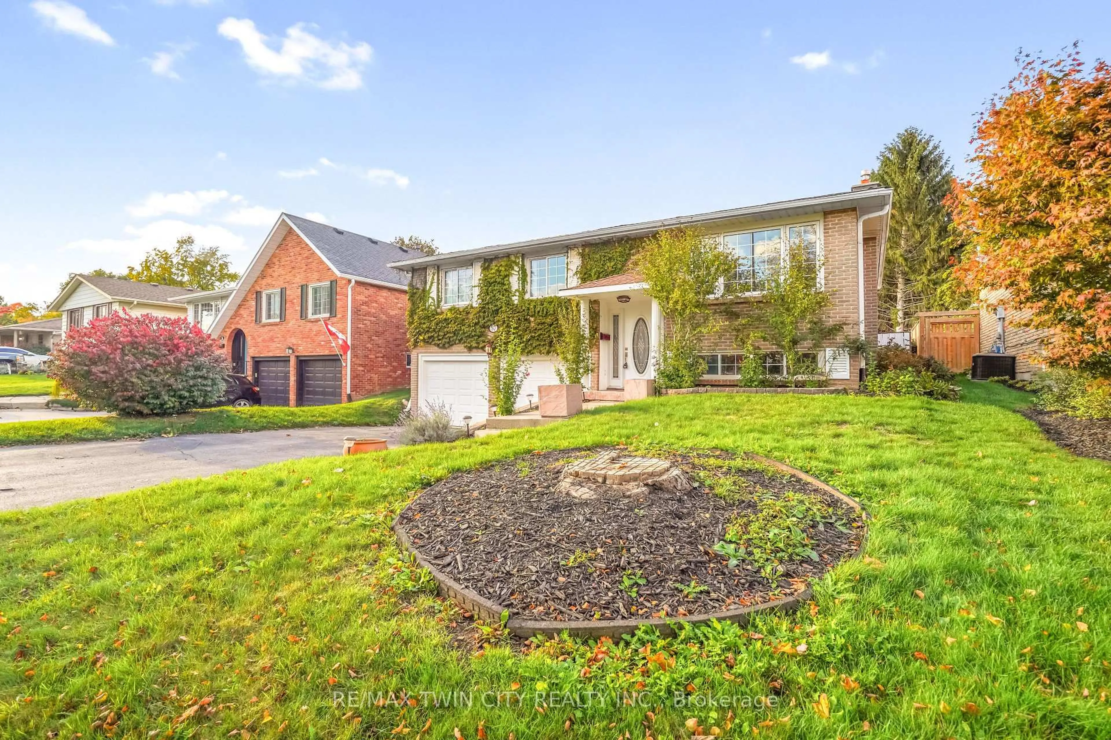Home with brick exterior material, street for 57 Ashgrove Ave, Brantford Ontario N3R 6E3