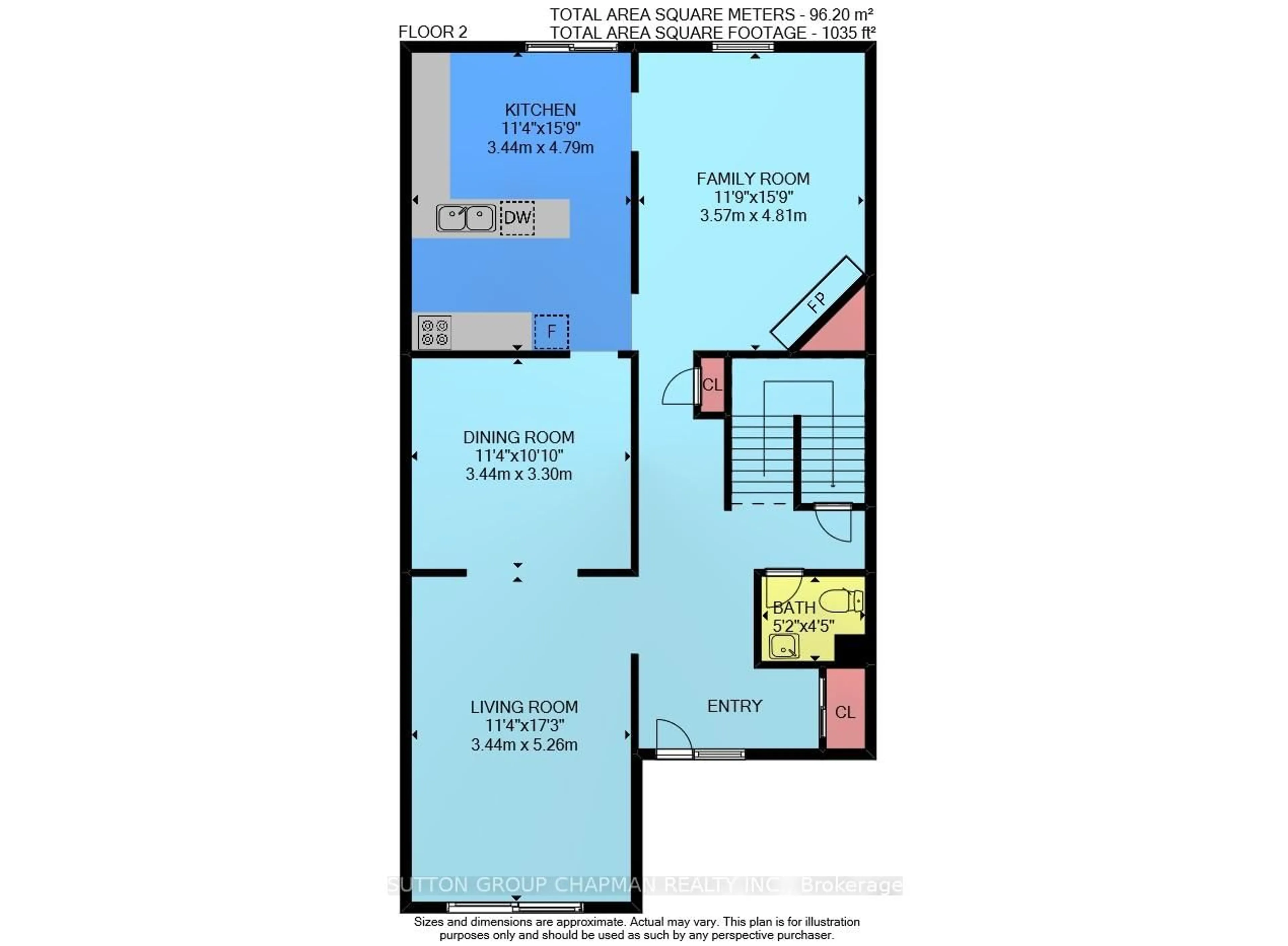 Floor plan for 35 Brixham Rd, London South Ontario N6K 1P5