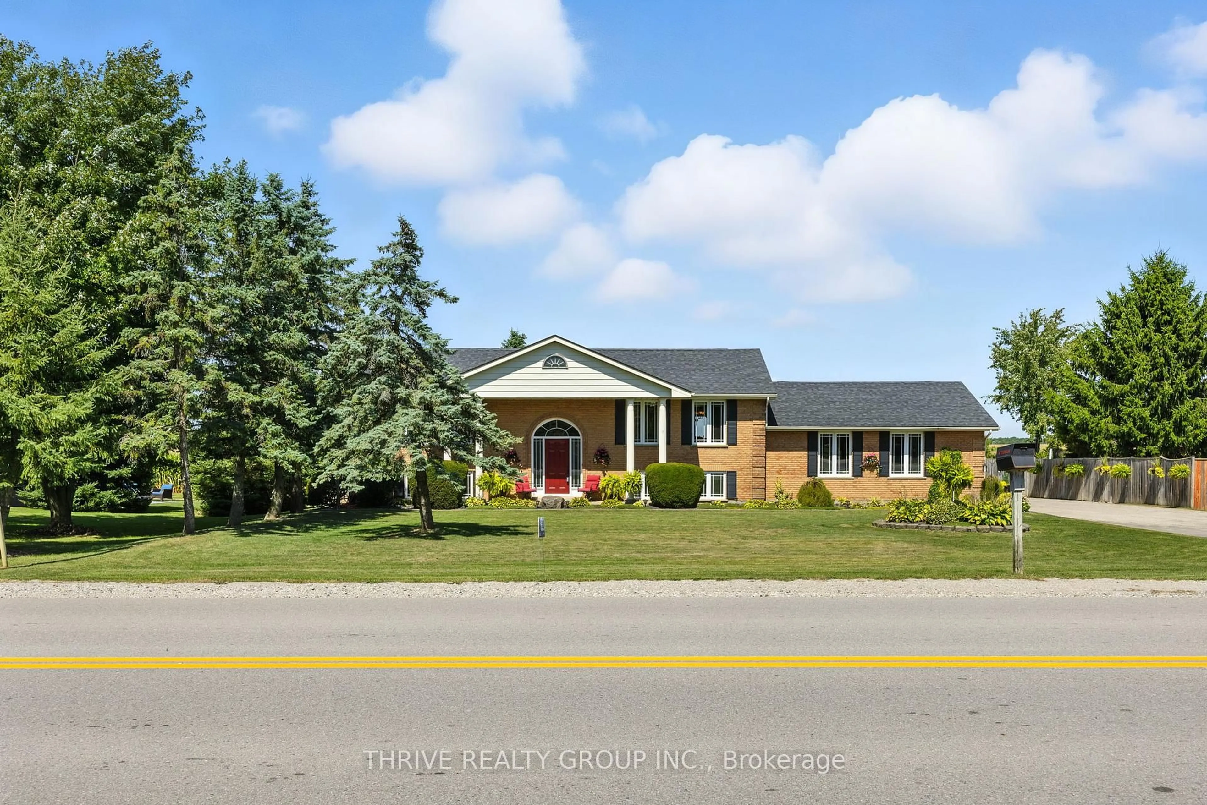 Home with brick exterior material, street for 48118 Ron Mcneil Line, Malahide Ontario N5H 2R6