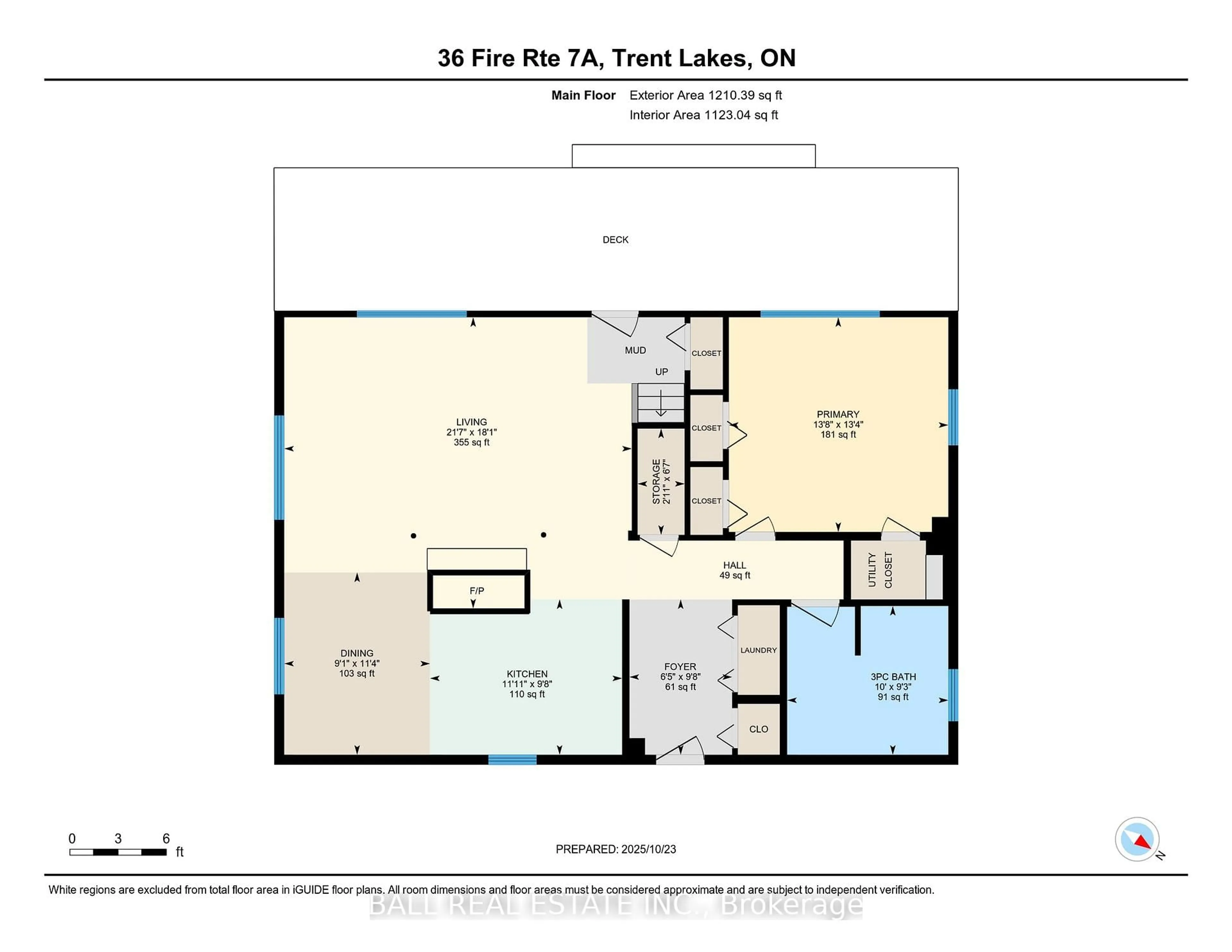 Floor plan for 36 Fire Route 7A, Trent Lakes Ontario K0L 1J0