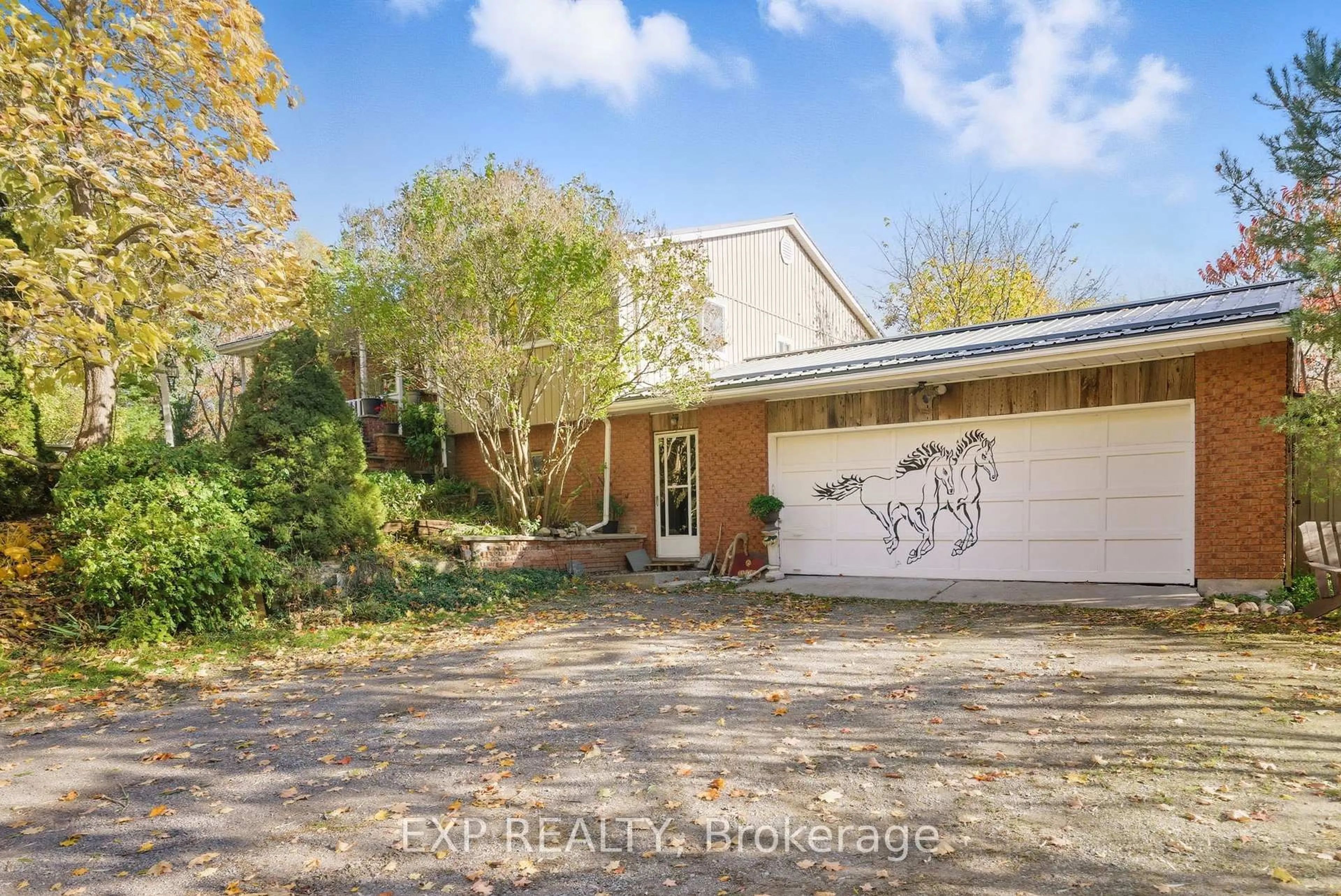 A pic from outside/outdoor area/front of a property/back of a property/a pic from drone, street for 6221 Eagleson 1st Line, Port Hope Ontario L0A 1G0
