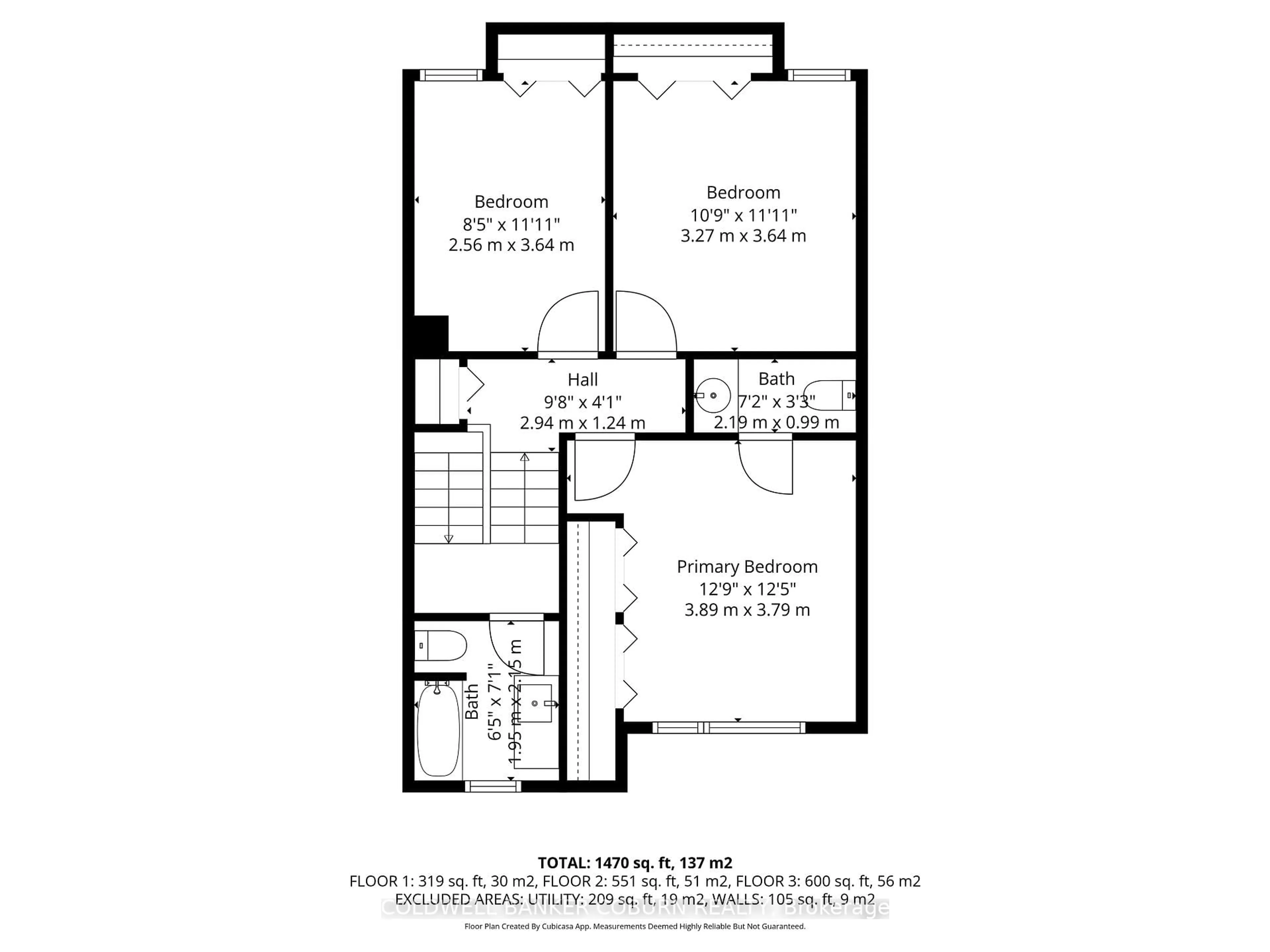 Floor plan for 767B Ridgewood Ave, Ottawa Ontario K1V 6M8