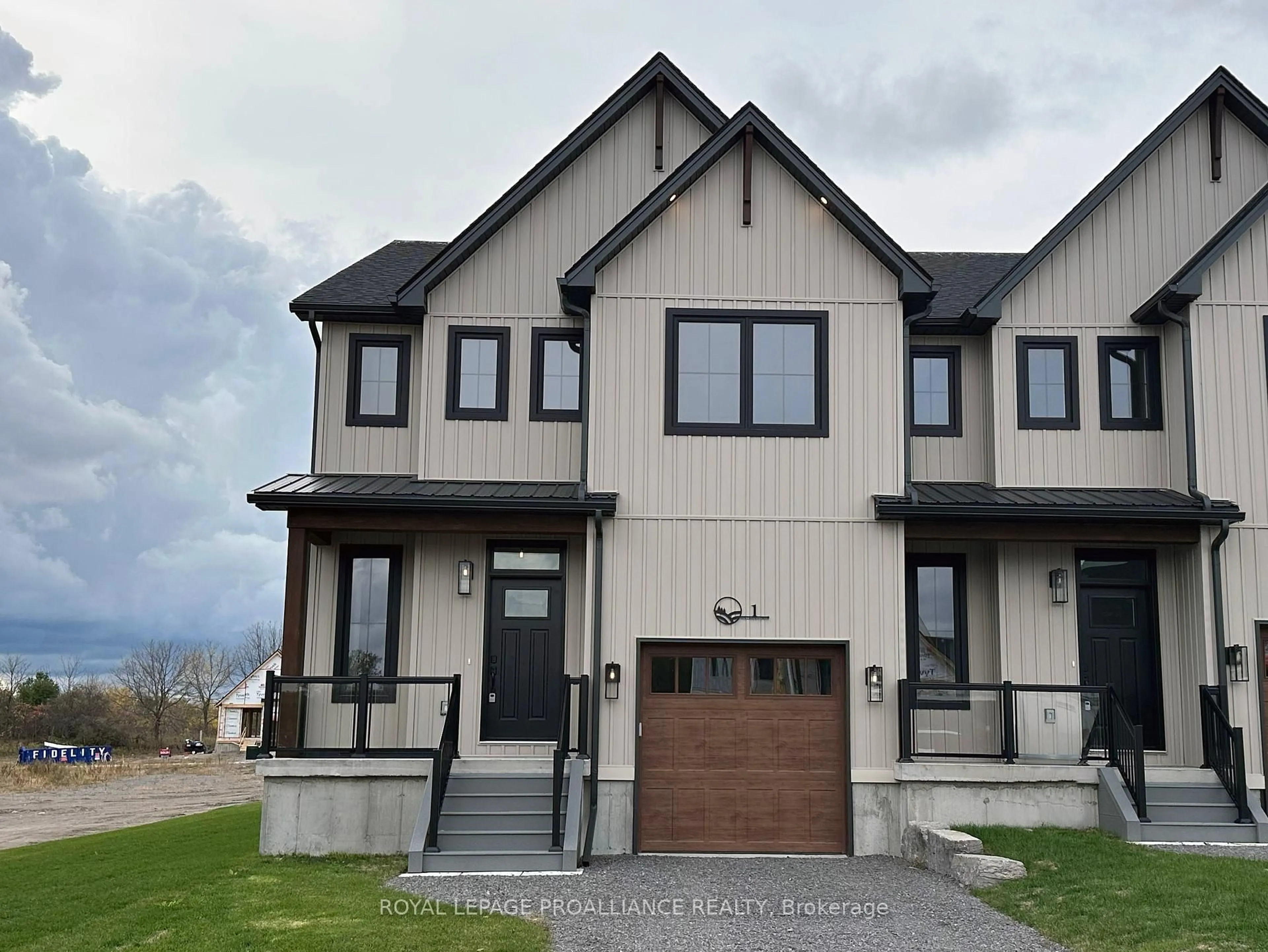 Home with vinyl exterior material, street for 1 Hollingsworth St, Cramahe Ontario K0K 1S0