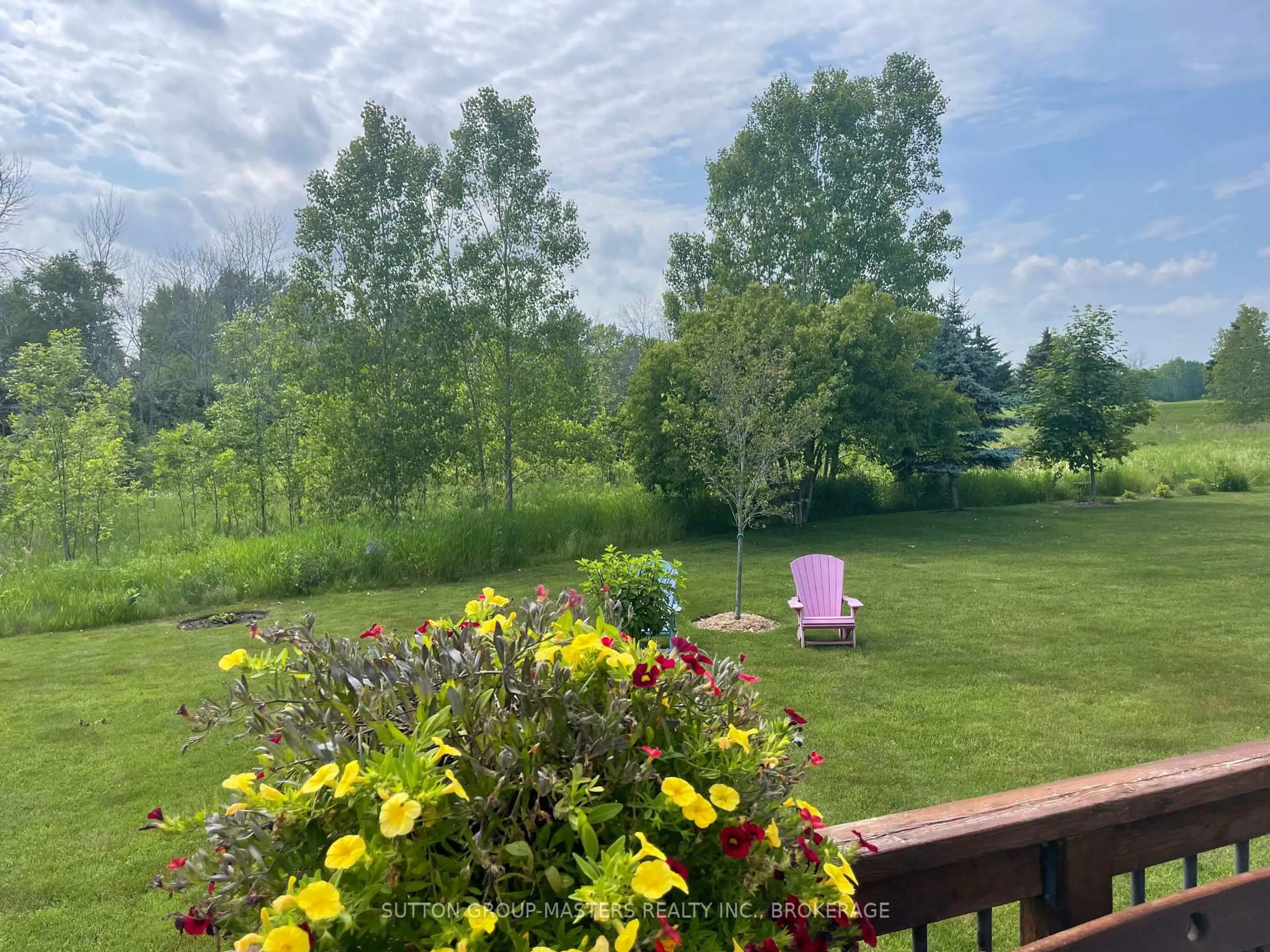 Patio, water/lake/river/ocean view for 24 Country Club Dr, Bath Ontario K0H 1G0