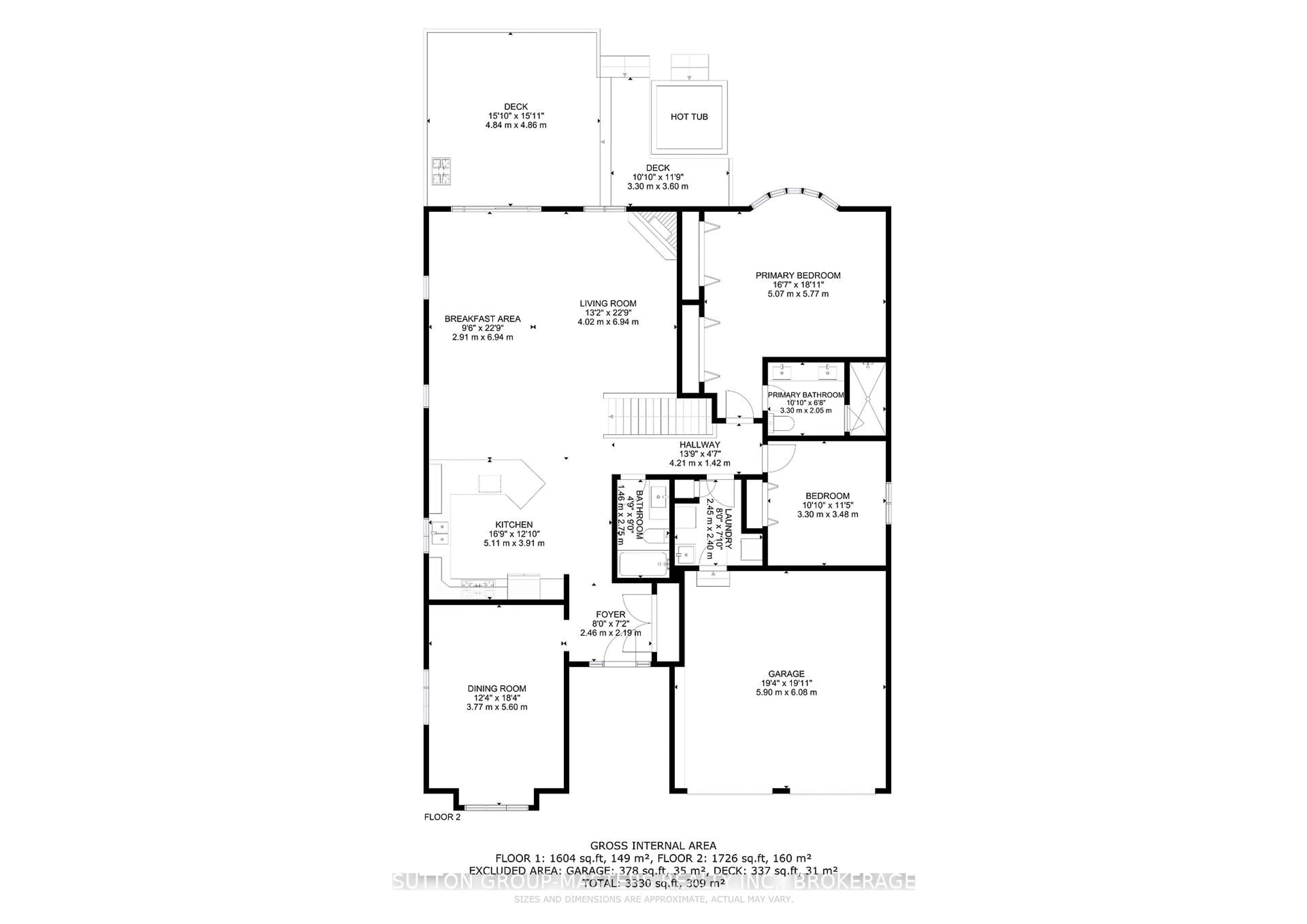 Floor plan for 24 Country Club Dr, Bath Ontario K0H 1G0