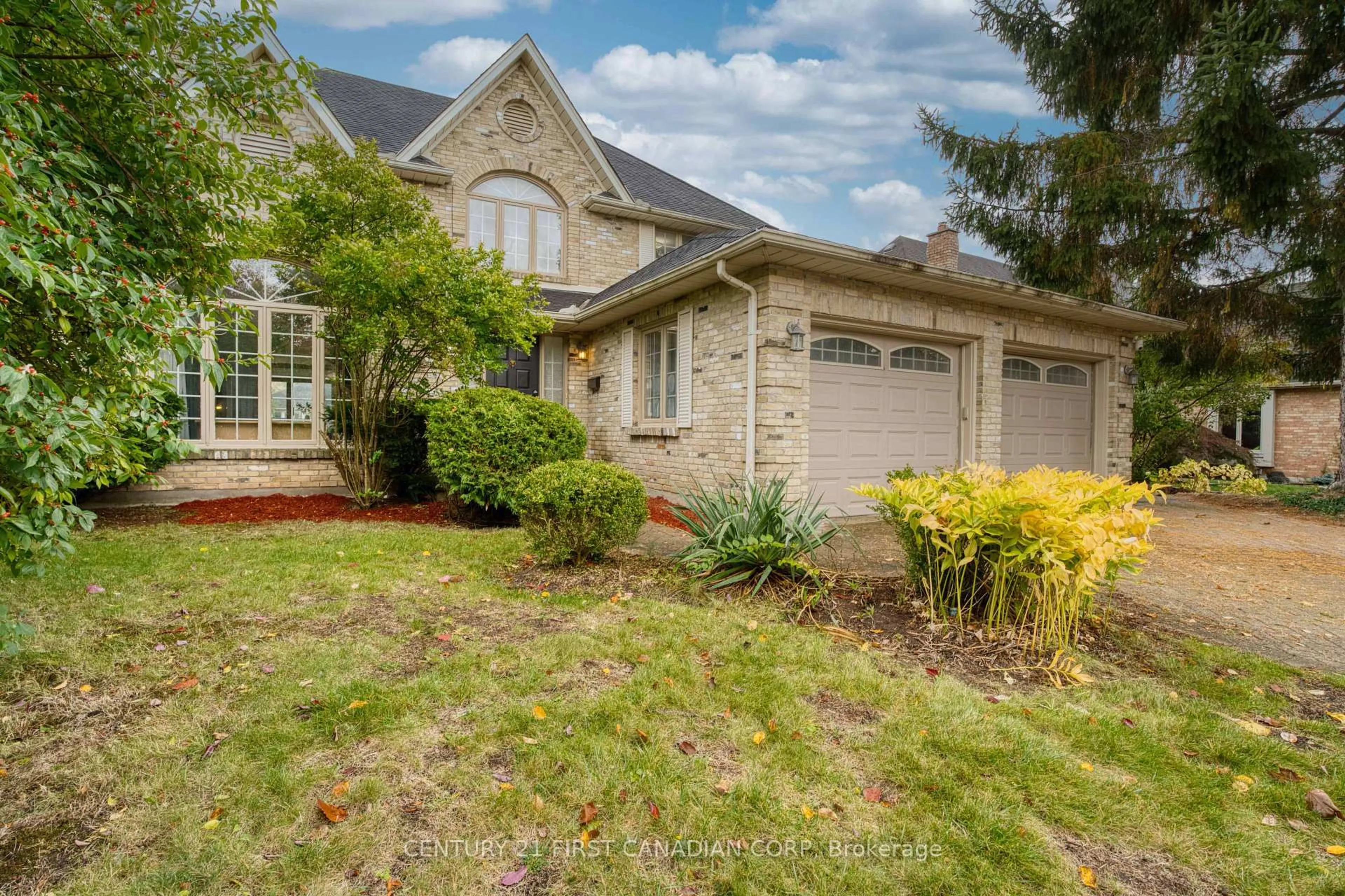 Home with brick exterior material, street for 27 Lavender Way, London North Ontario N5X 3H9