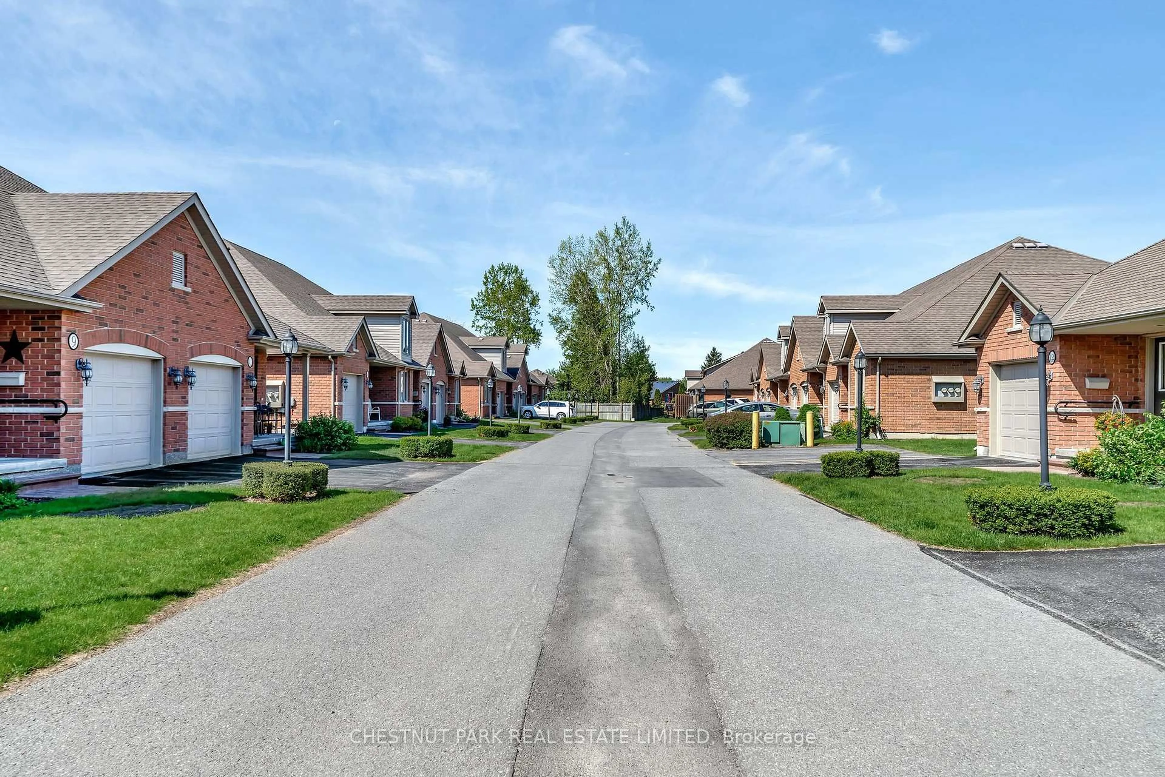 A pic from outside/outdoor area/front of a property/back of a property/a pic from drone, street for 194 Haig Rd #31, Belleville Ontario K8N 0A8