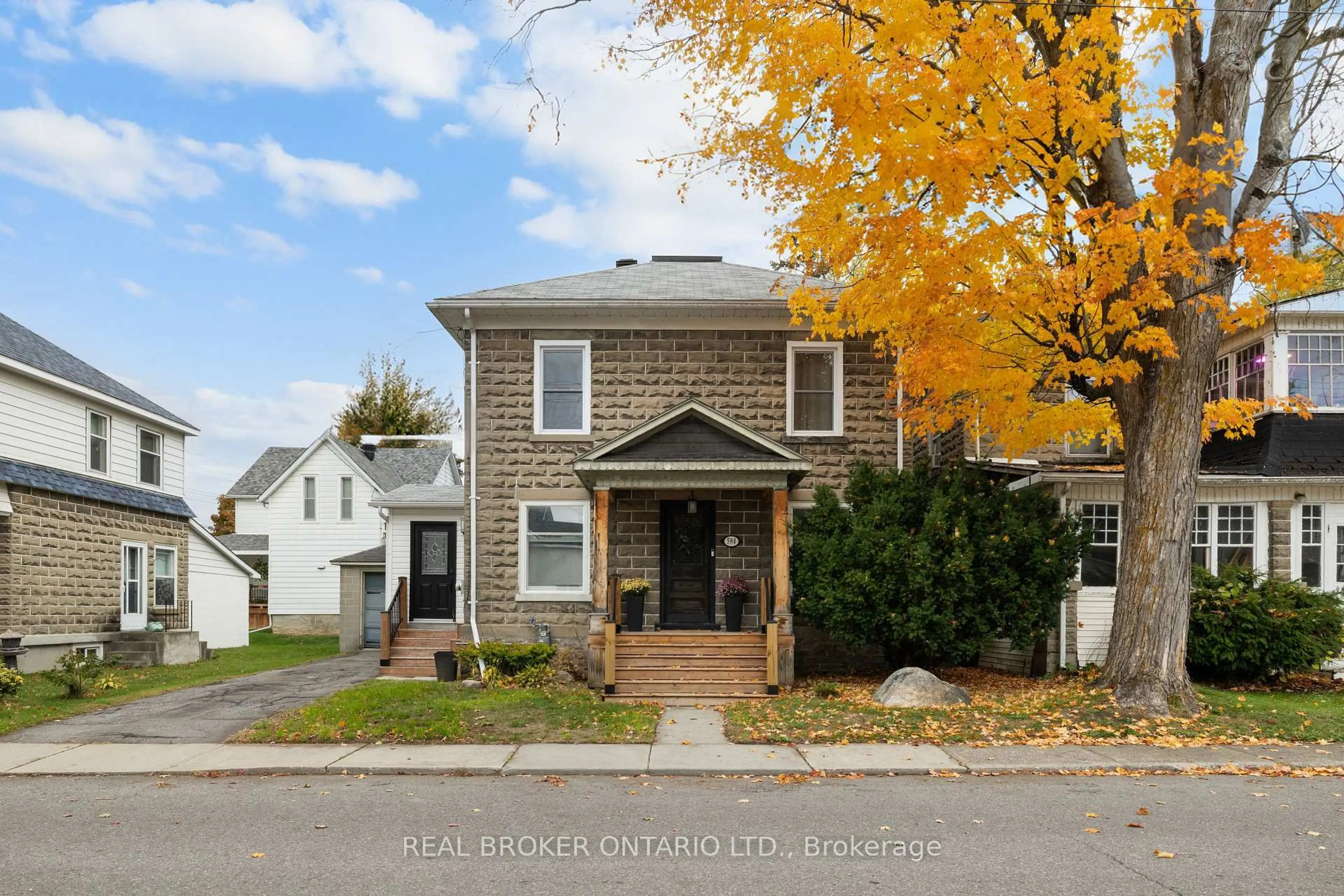 Home with brick exterior material, street for 584 Jessup St, Prescott Ontario K0E 1T0