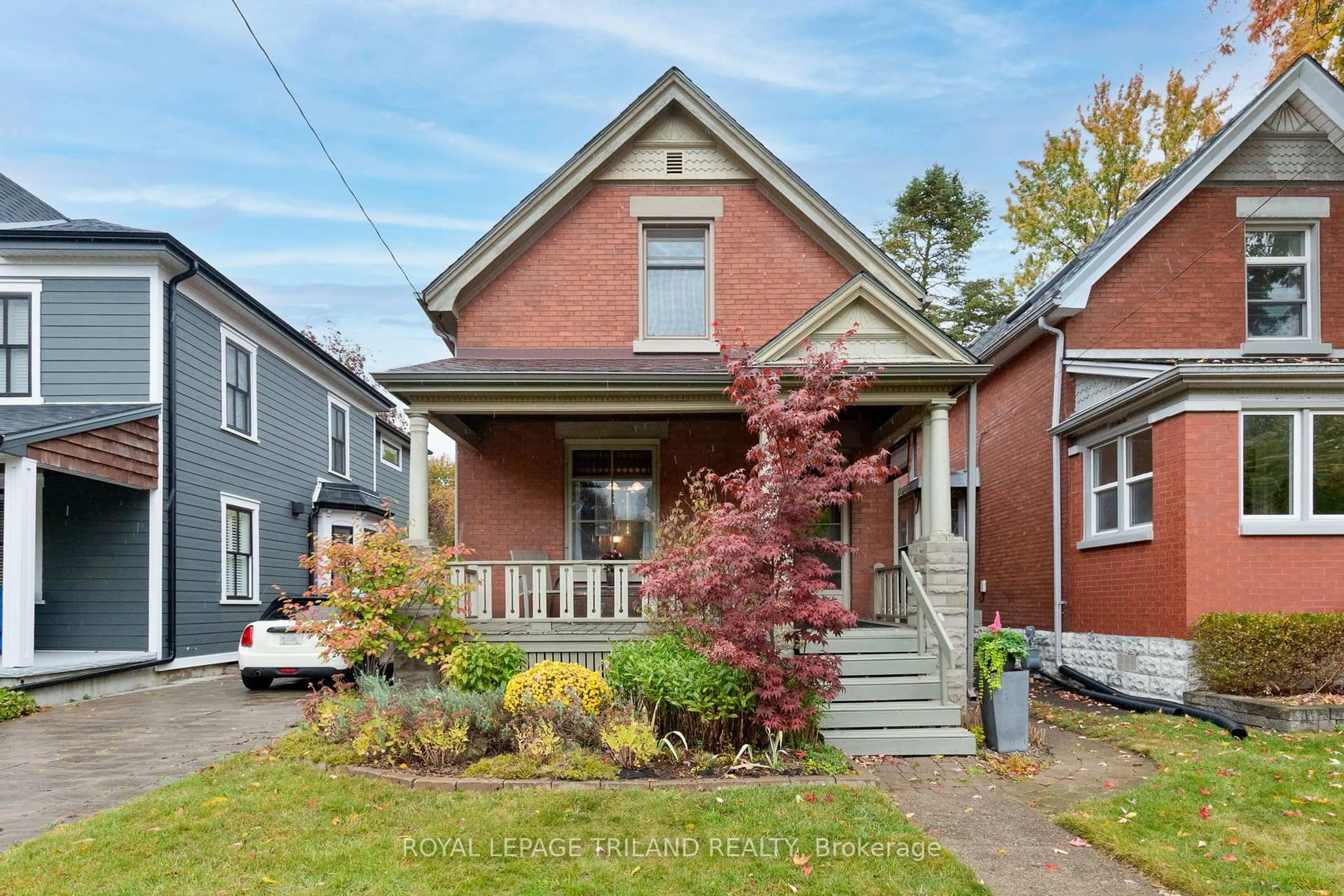 Home with brick exterior material, street for 74 Byron Ave, London South Ontario N6C 1C7
