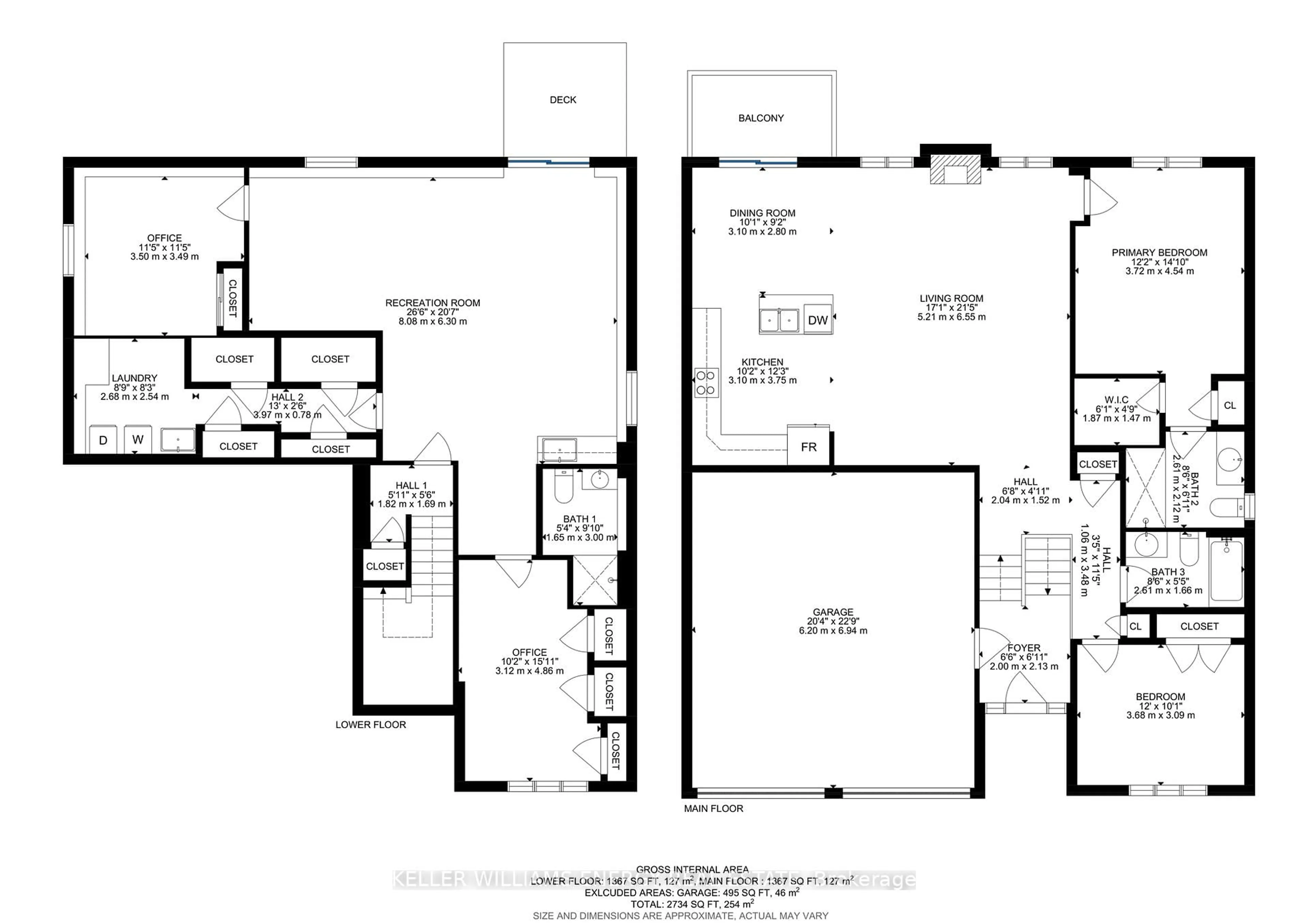 Floor plan for 104 Bowen Dr, Peterborough Ontario K9H 0B8