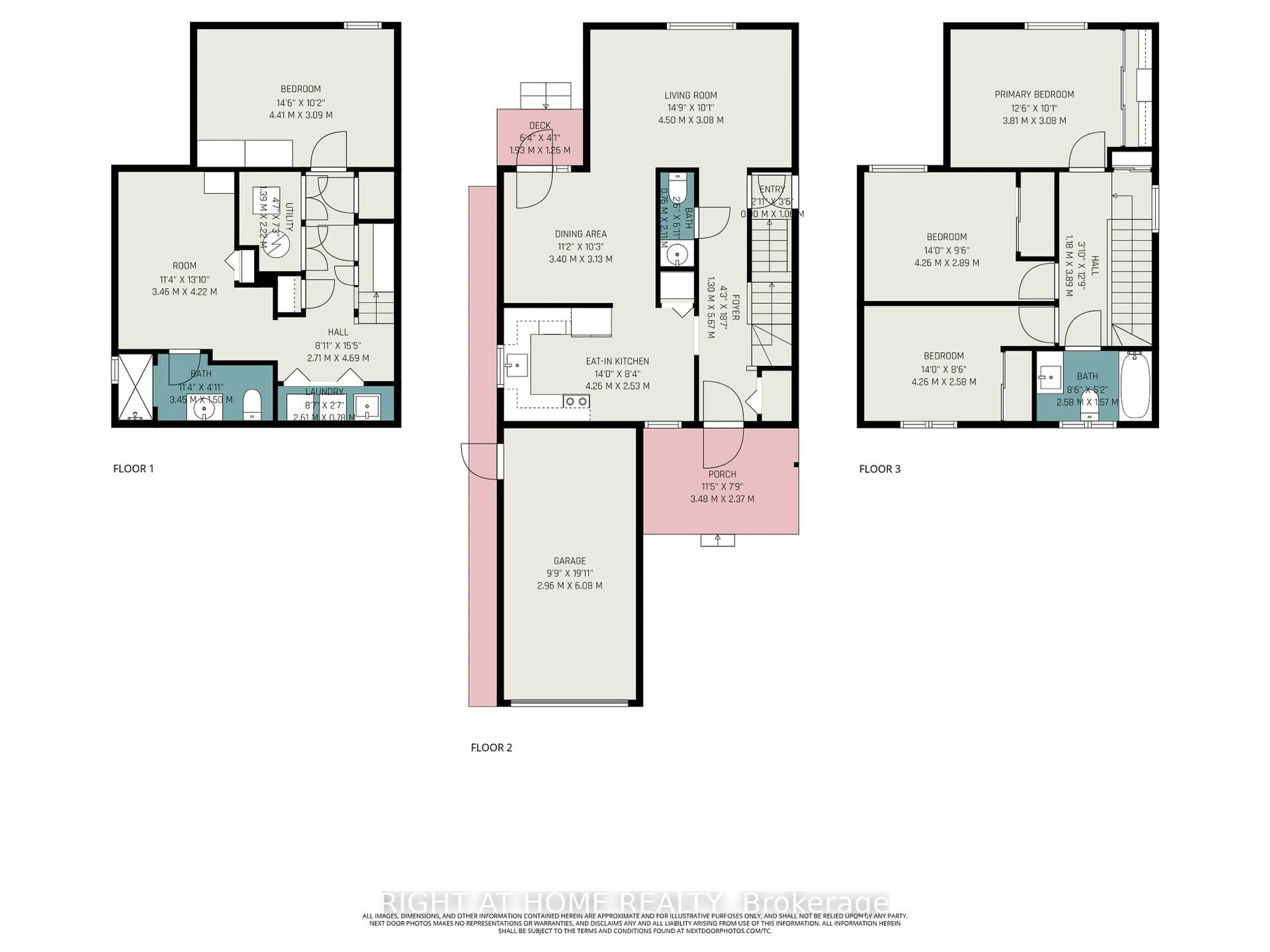Floor plan for 6357 St Louis Dr, Ottawa Ontario K1C 2X9
